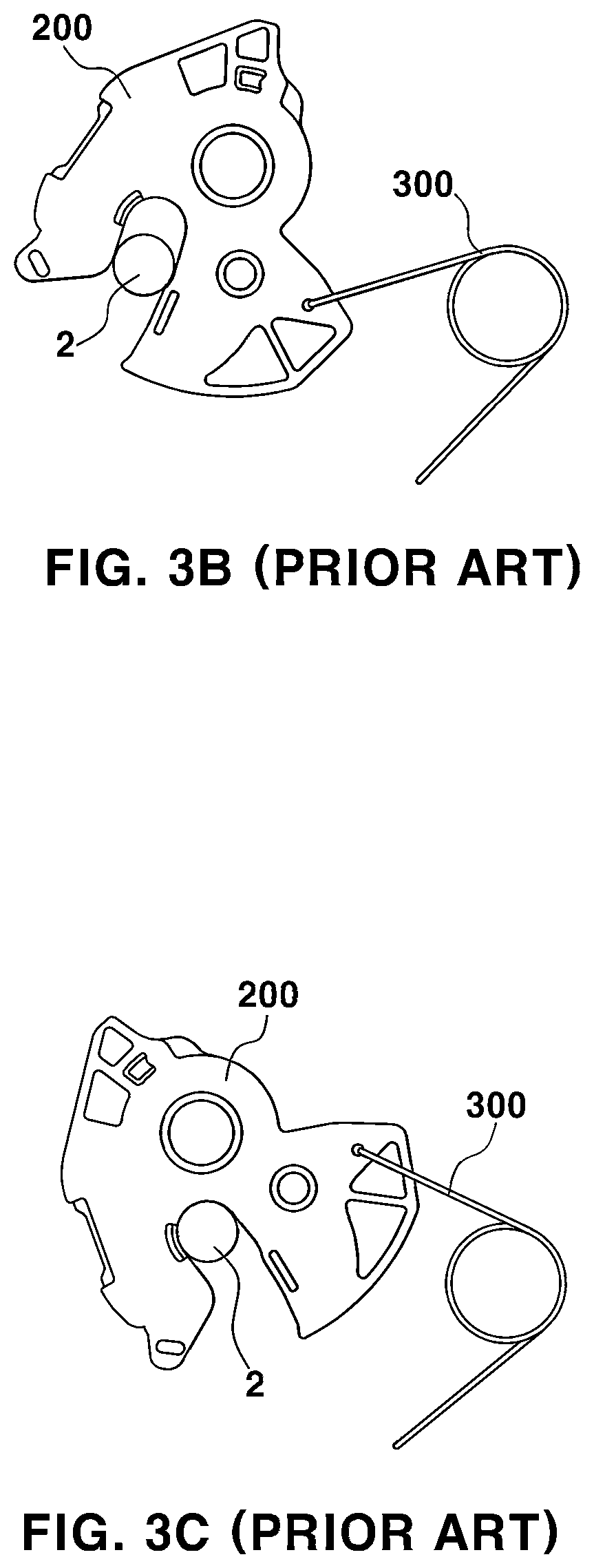 Patent US12129694 Figure 4 – Latch apparatus for door of vehicle