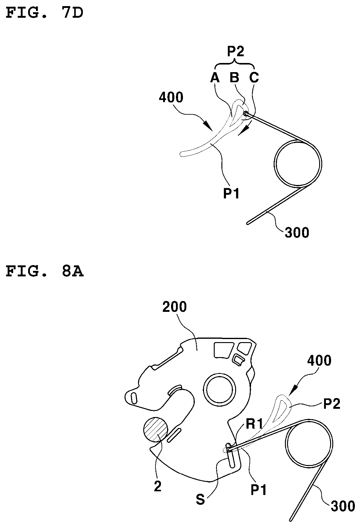 Patent US12129694 Figure 8 – Latch apparatus for door of vehicle