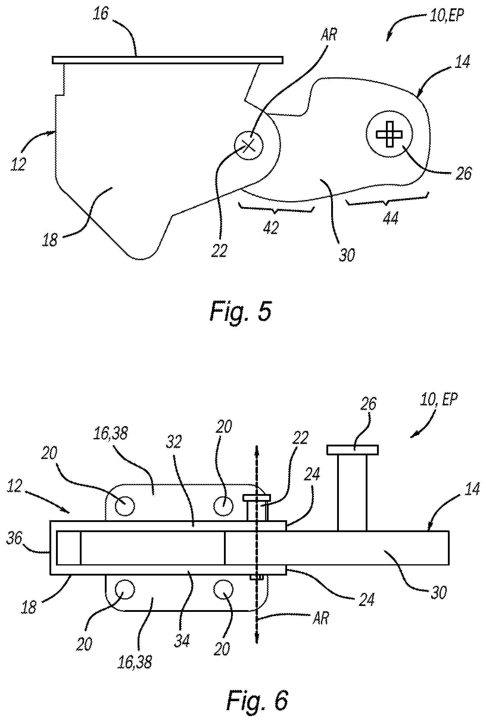 Patent US12129695 Figure 3 – Door stop mechanism