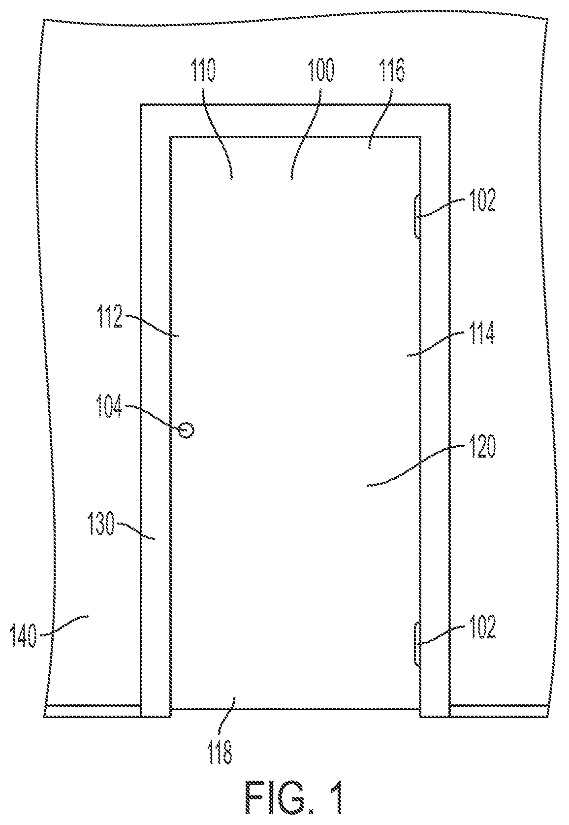 Patent US12129696 Figure 1 – Door lock device