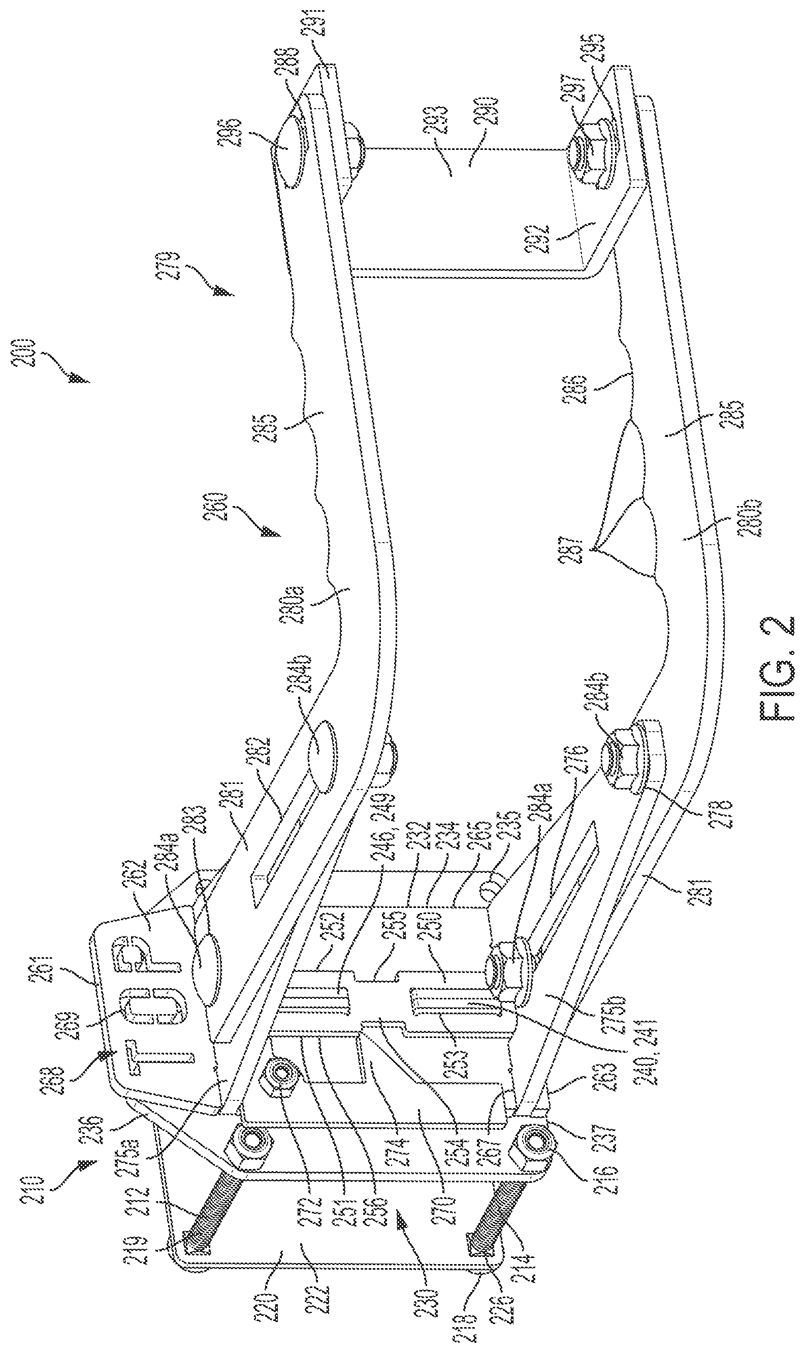 Patent US12129696 Figure 2 – Door lock device