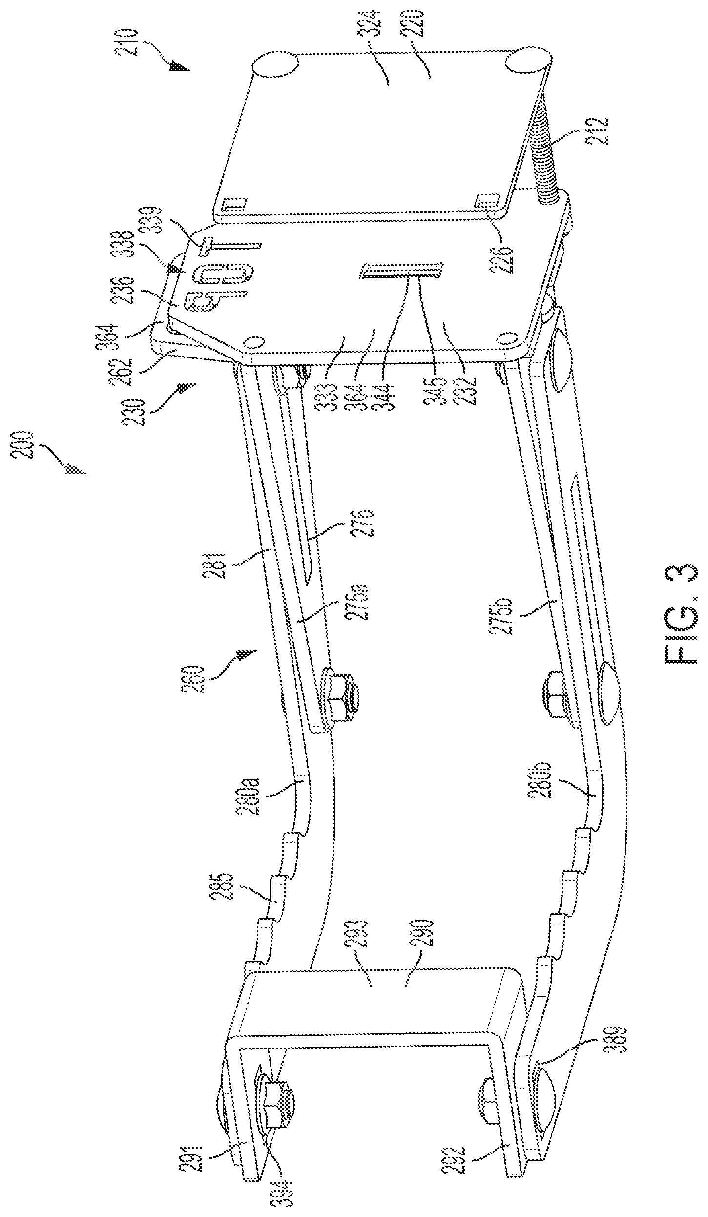 Patent US12129696 Figure 3 – Door lock device