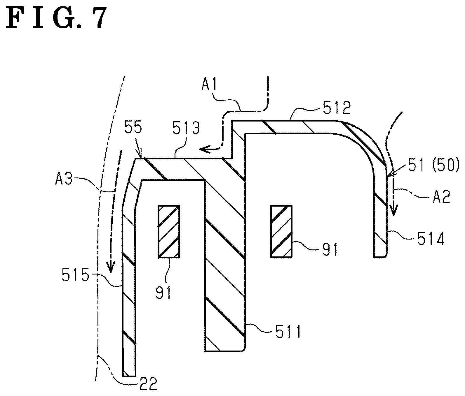 Patent US12129698 Figure 6 – Sliding door driving device