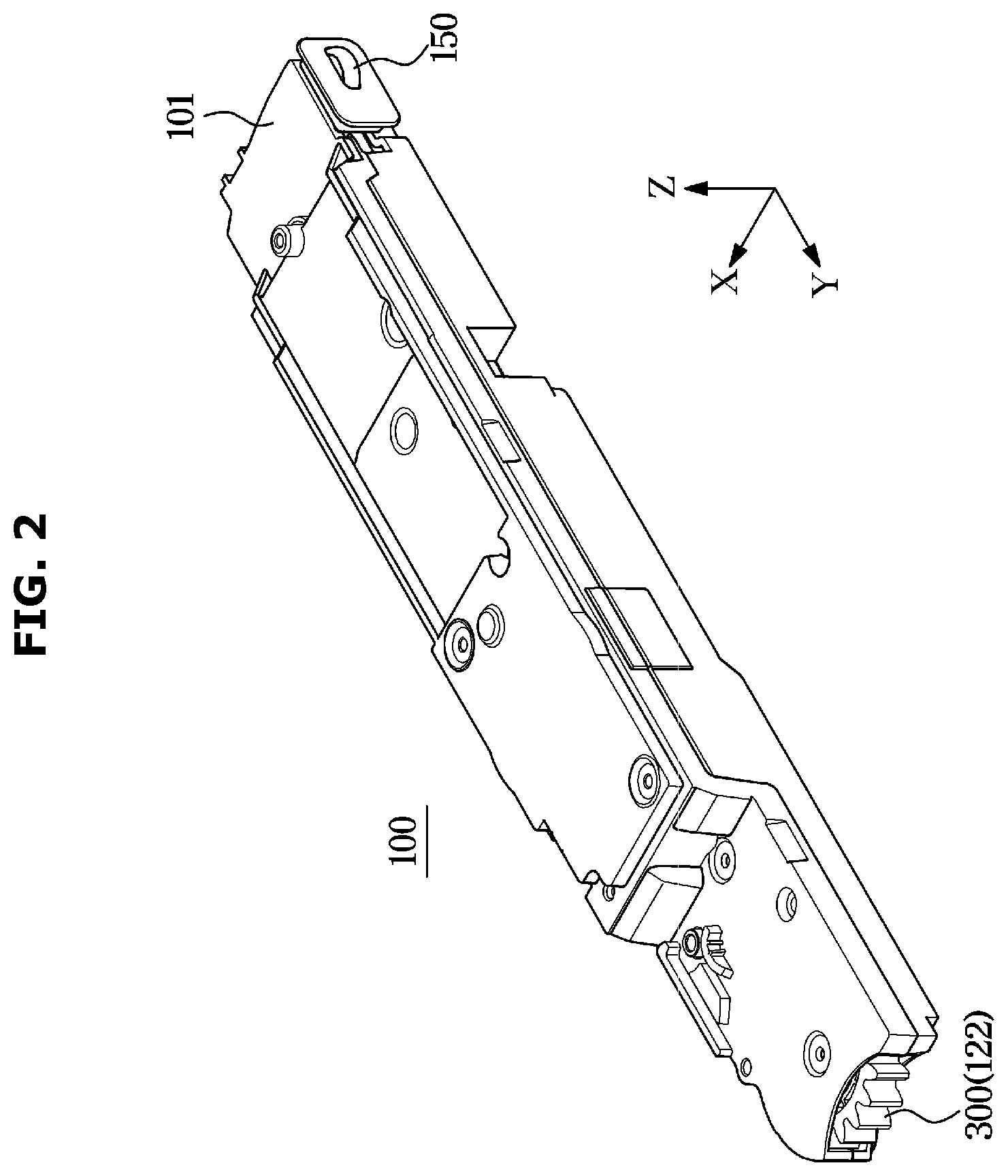 Patent US12129702 Figure 2 – Refrigerator and control method thereof