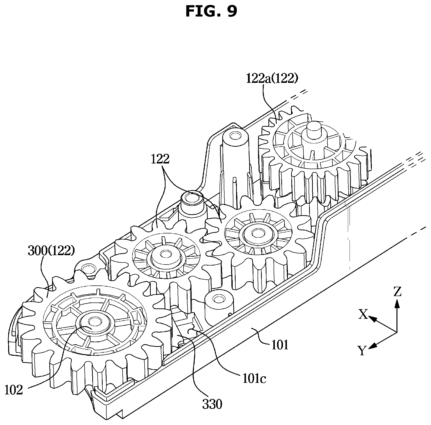 Patent US12129702 Figure 9 – Refrigerator and control method thereof