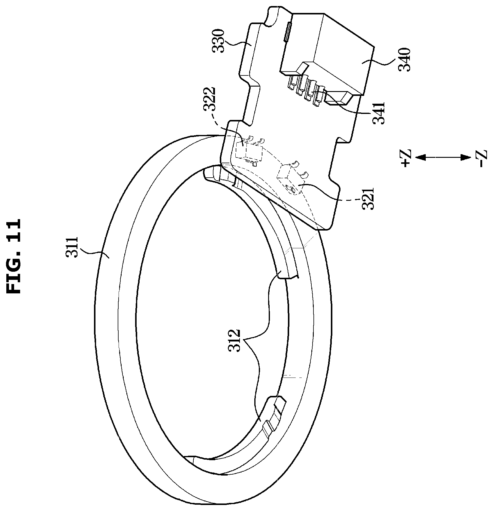 Patent US12129702 Figure 11 – Refrigerator and control method thereof