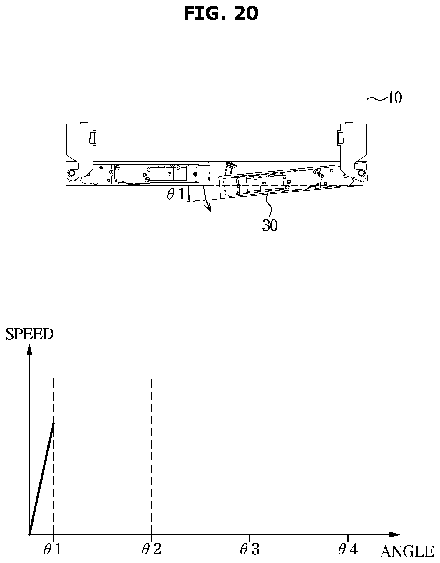 Patent US12129702 Figure 20 – Refrigerator and control method thereof