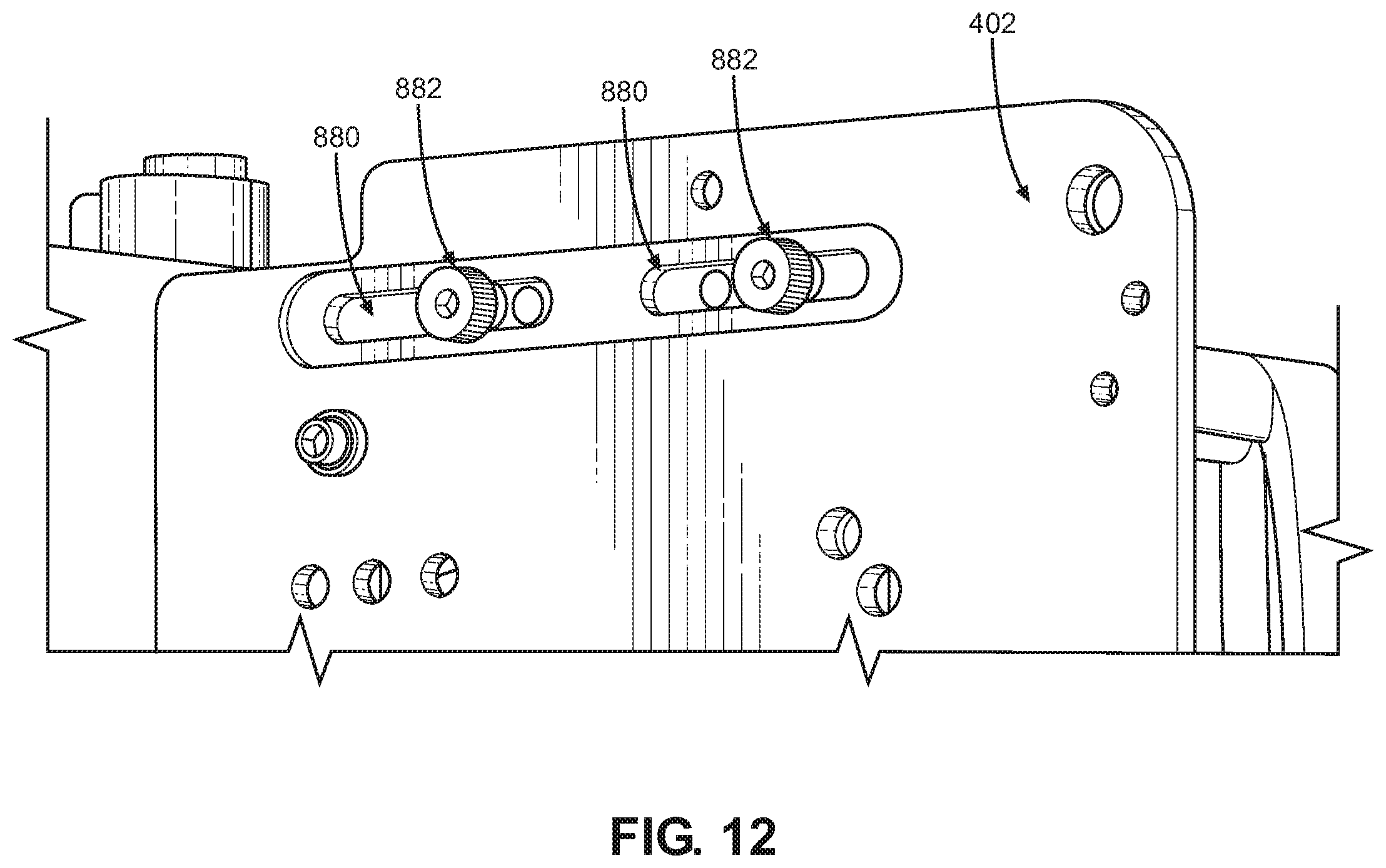 Patent US12129705 Figure 10 – Emergency door closing device