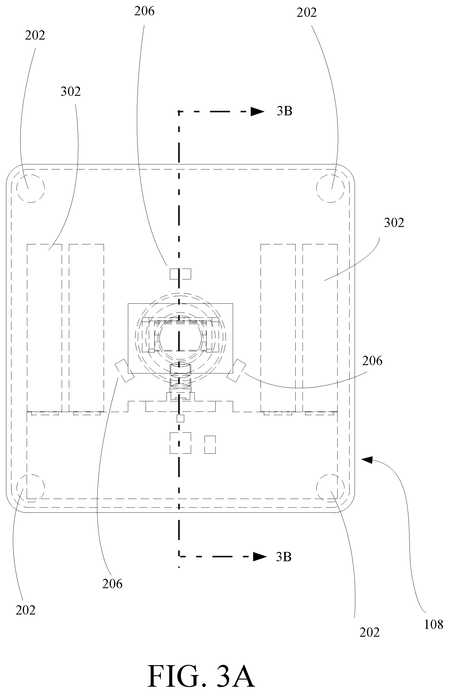 Patent US12129707 Figure 3 – Door peephole viewer camera with wireless connectivity