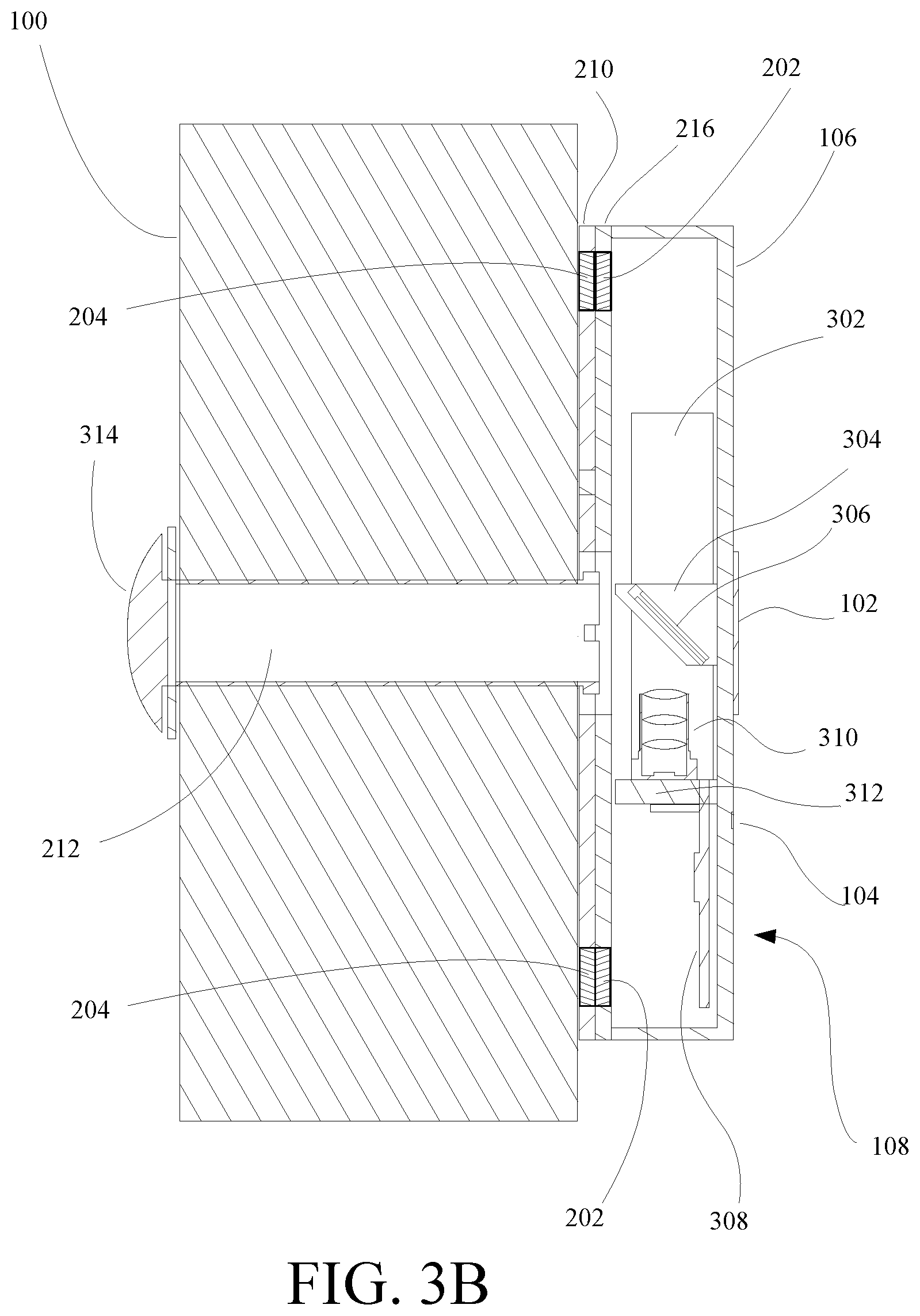 Patent US12129707 Figure 4 – Door peephole viewer camera with wireless connectivity