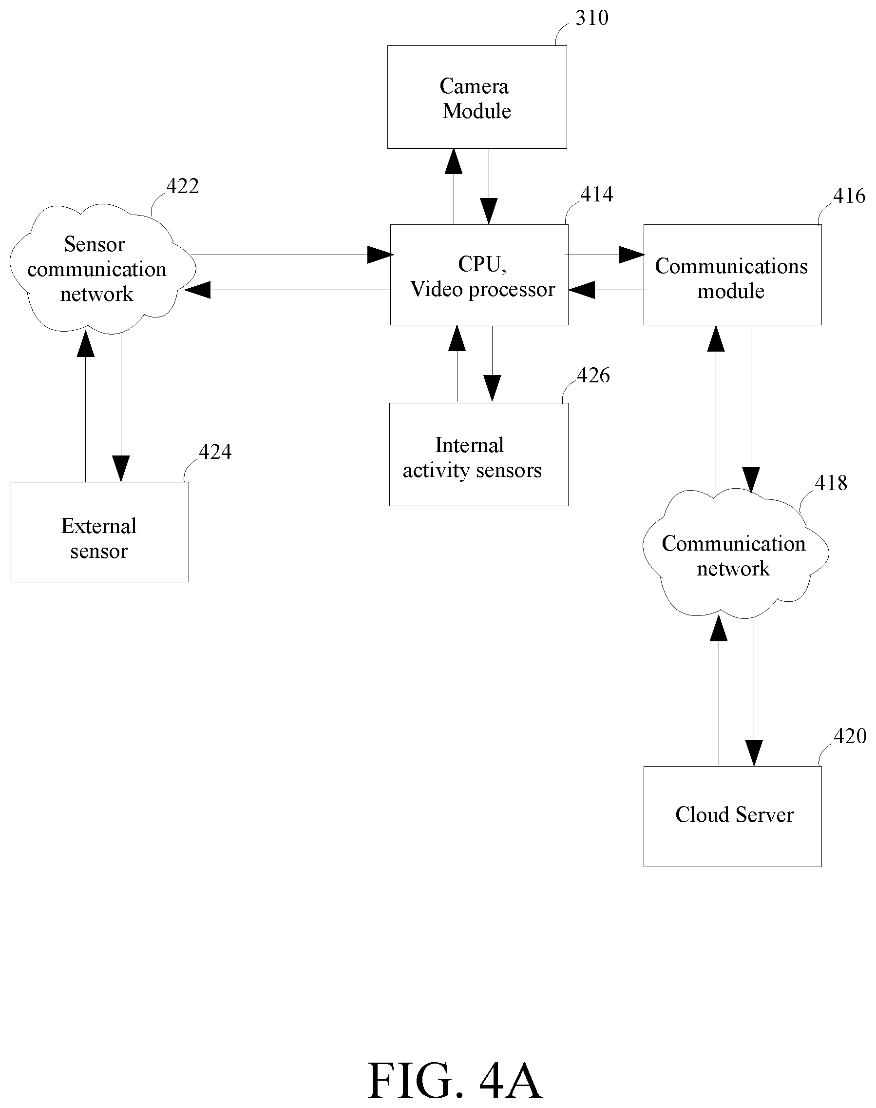 Patent US12129707 Figure 7 – Door peephole viewer camera with wireless connectivity