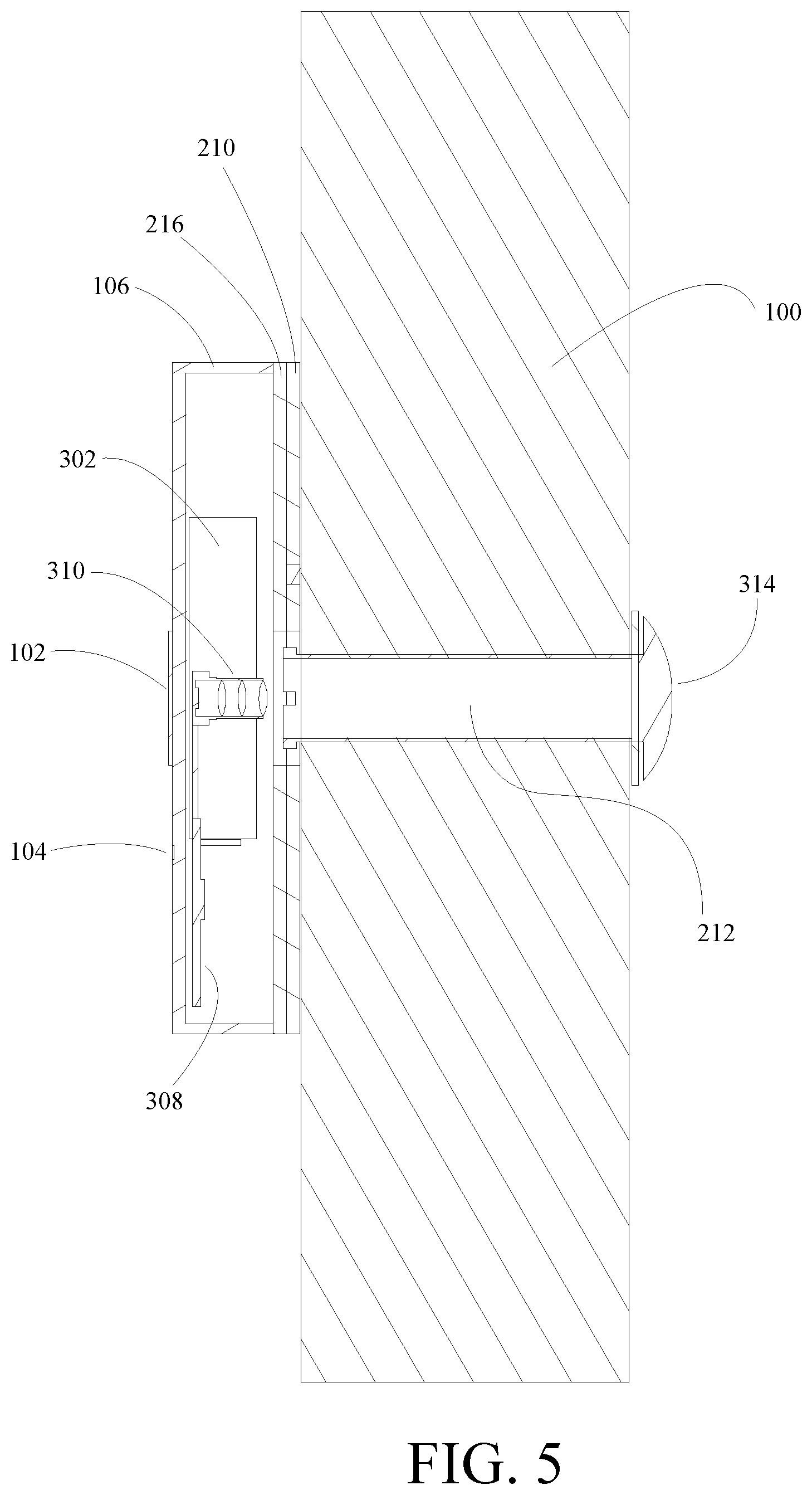 Patent US12129707 Figure 14 – Door peephole viewer camera with wireless connectivity