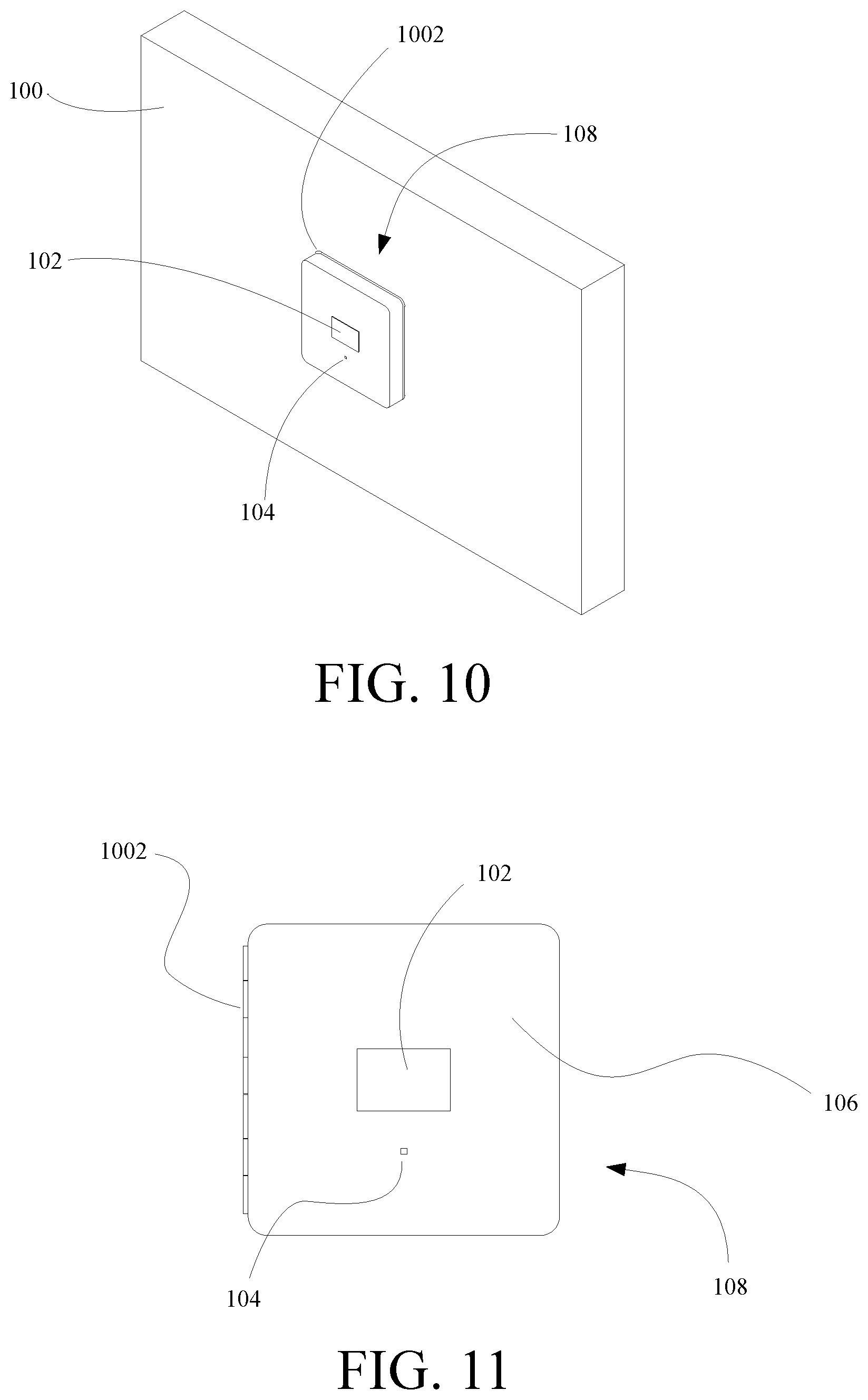 Patent US12129707 Figure 19 – Door peephole viewer camera with wireless connectivity