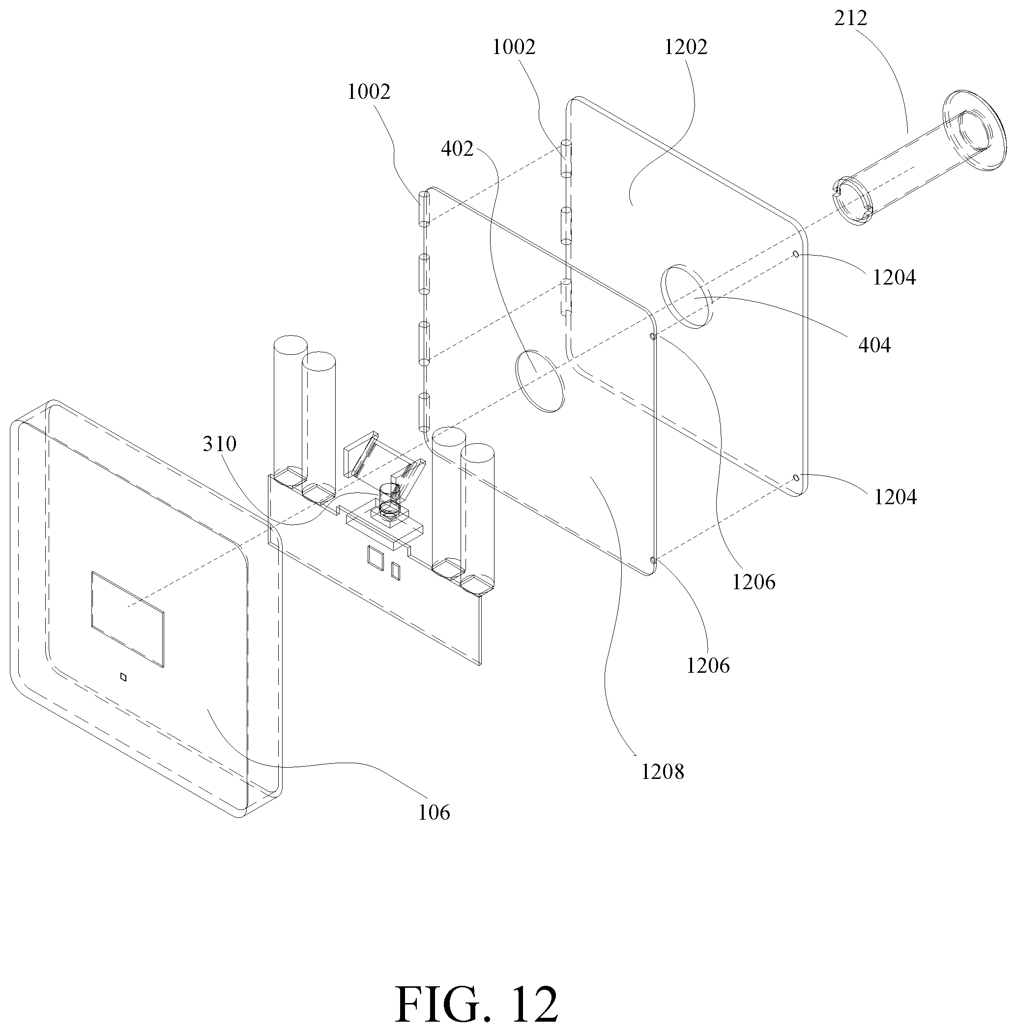 Patent US12129707 Figure 20 – Door peephole viewer camera with wireless connectivity