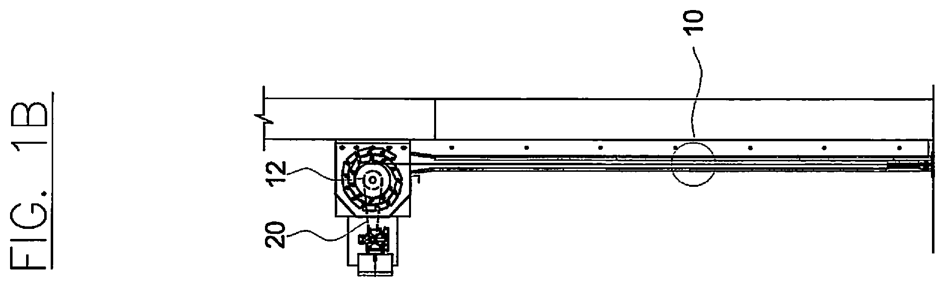 Patent US12129708 Figure 2 – Slatted door with increased impact resistance