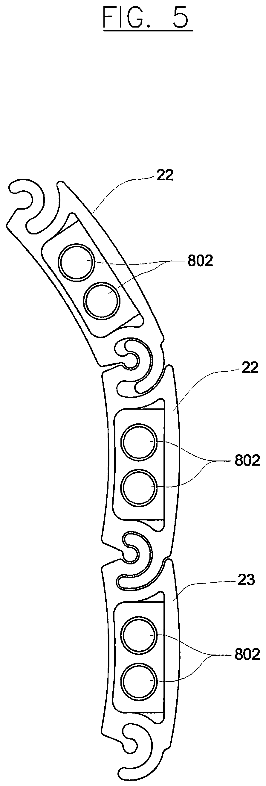 Patent US12129708 Figure 13 – Slatted door with increased impact resistance