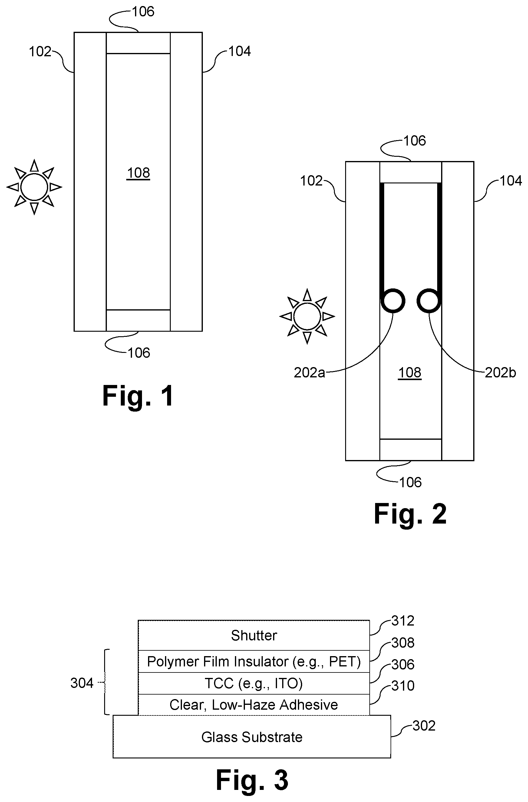 Patent US12129709 Figure 1 – Control circuitry for dynamic shade with electrostatic holding, and/or associated methods