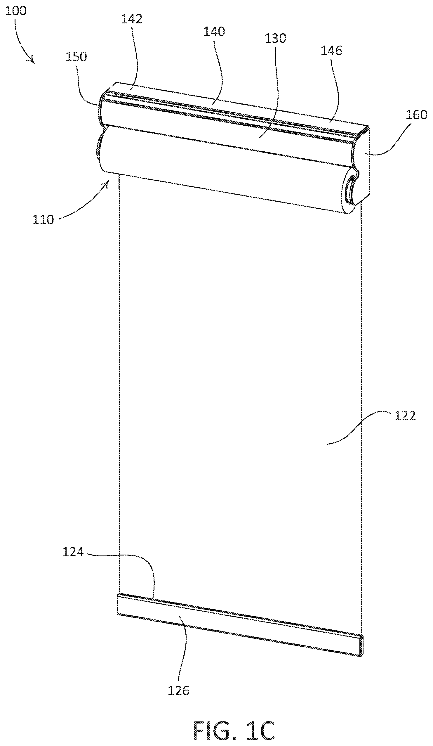 Patent US12129710 Figure 3 – Variable-stiffness roller shade tube