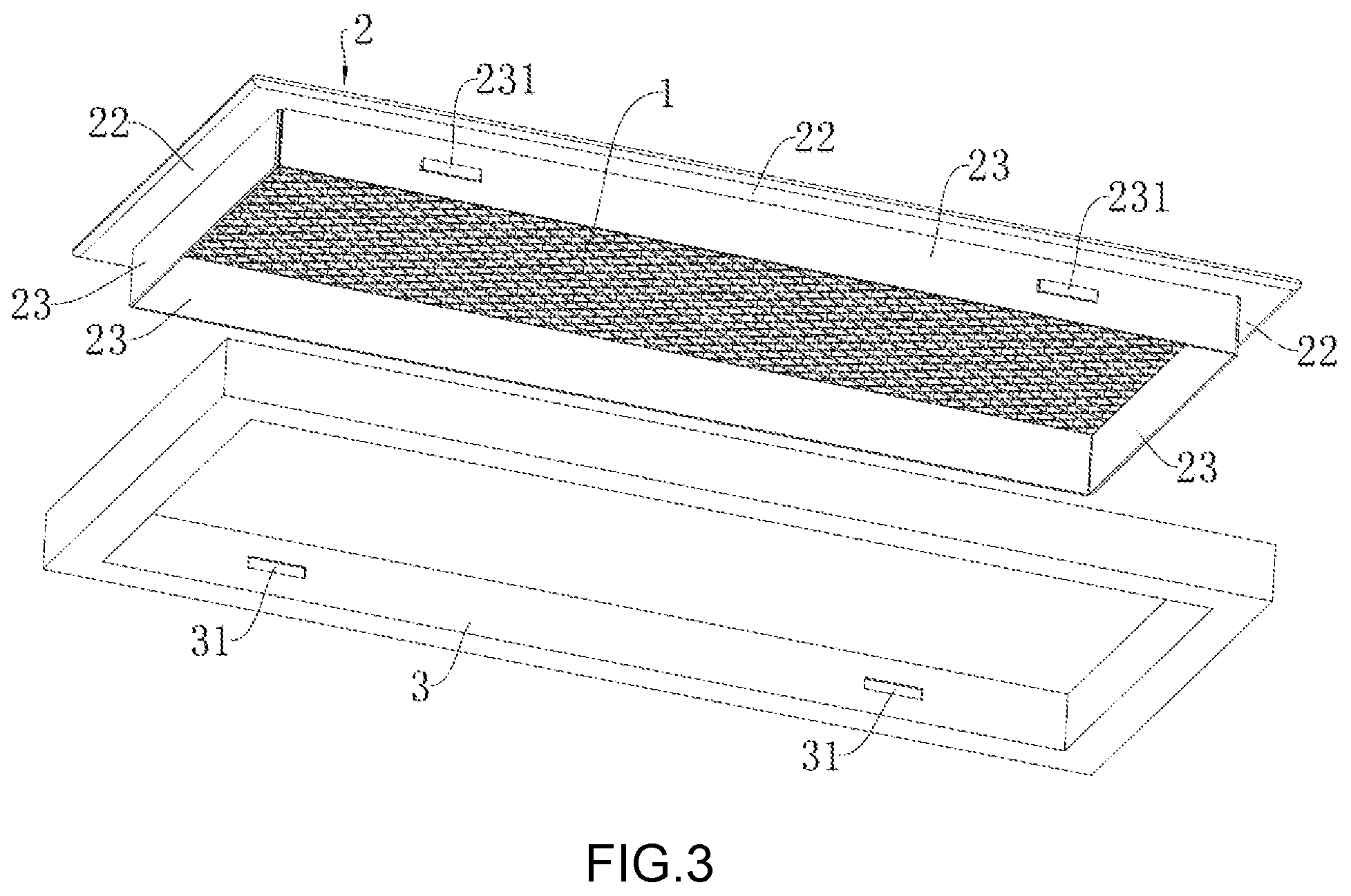 Patent US12129711 Figure 2 – Low-cost, high-strength and easy-to-assemble metal mesh plate structure