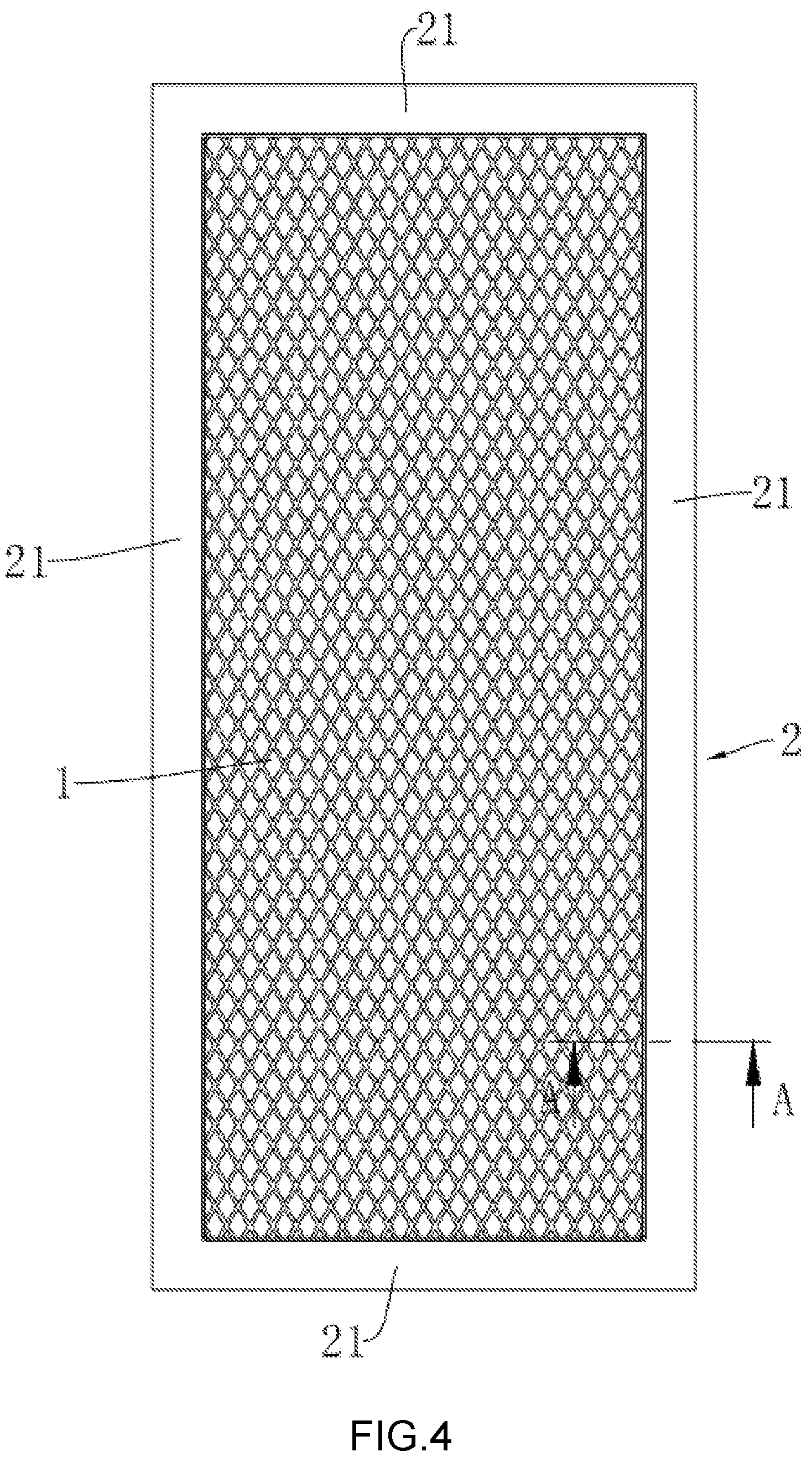 Patent US12129711 Figure 3 – Low-cost, high-strength and easy-to-assemble metal mesh plate structure