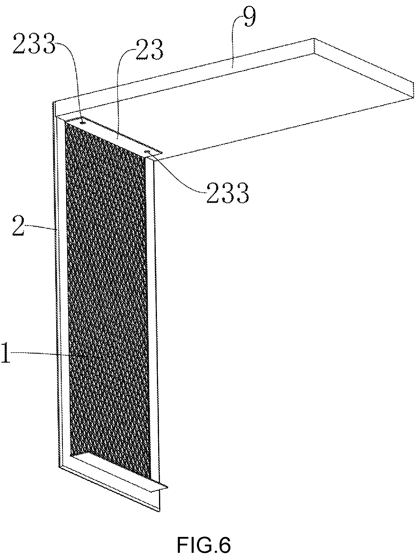 Patent US12129711 Figure 5 – Low-cost, high-strength and easy-to-assemble metal mesh plate structure