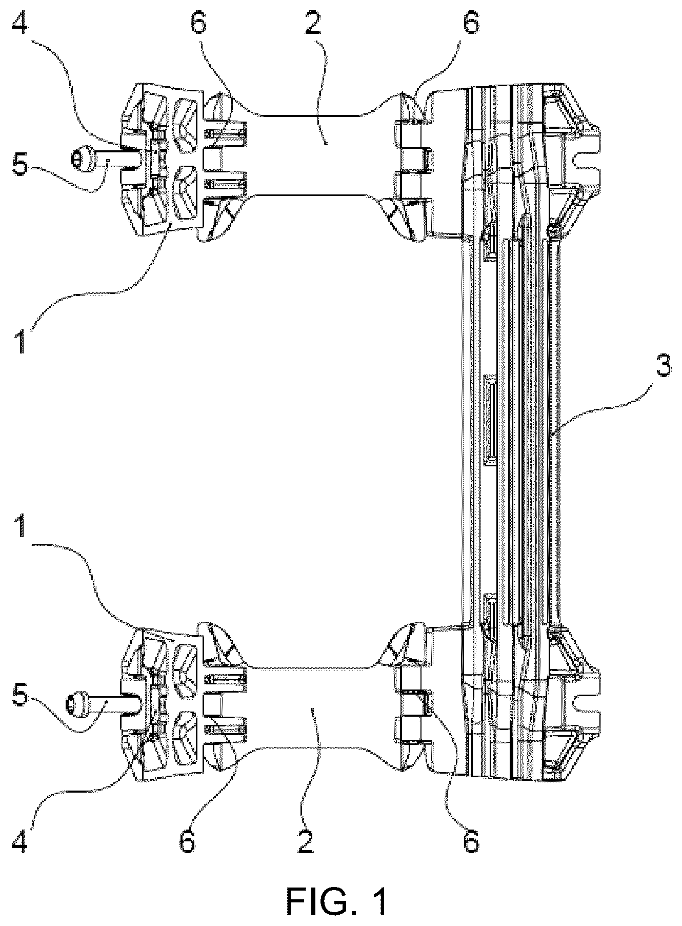 Patent US12129715 Figure 1 – Apparatus for protecting and attaching cable to pipes