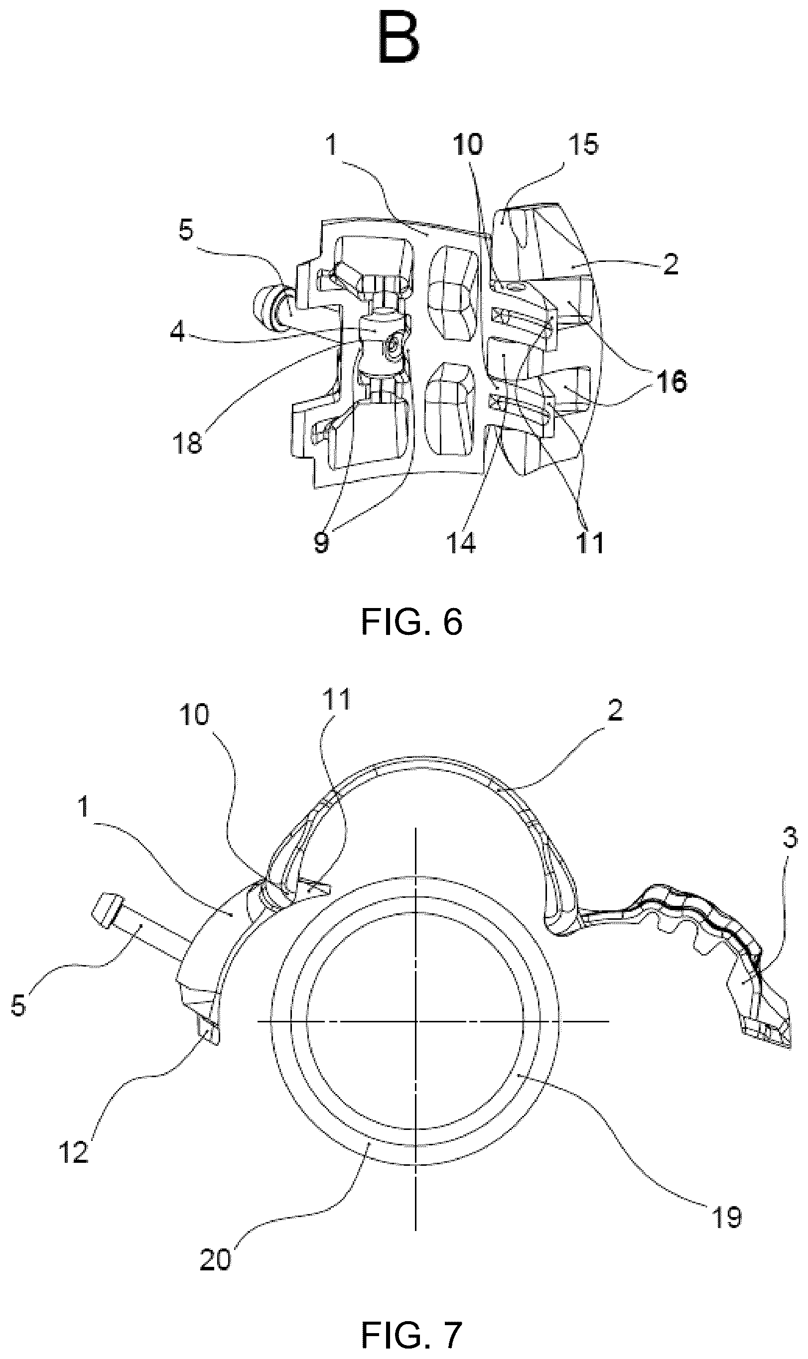 Patent US12129715 Figure 4 – Apparatus for protecting and attaching cable to pipes