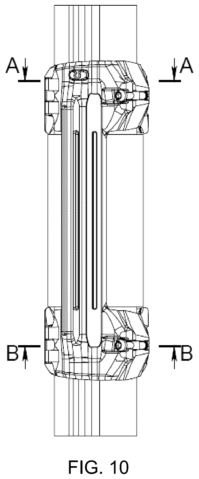 Patent US12129715 Figure 7 – Apparatus for protecting and attaching cable to pipes