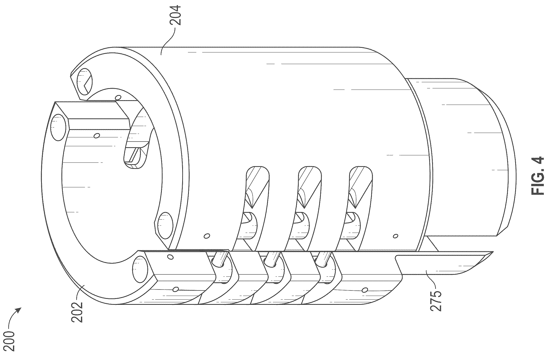 Patent US12129717 Figure 4 – Drill pipe torque reducer and method