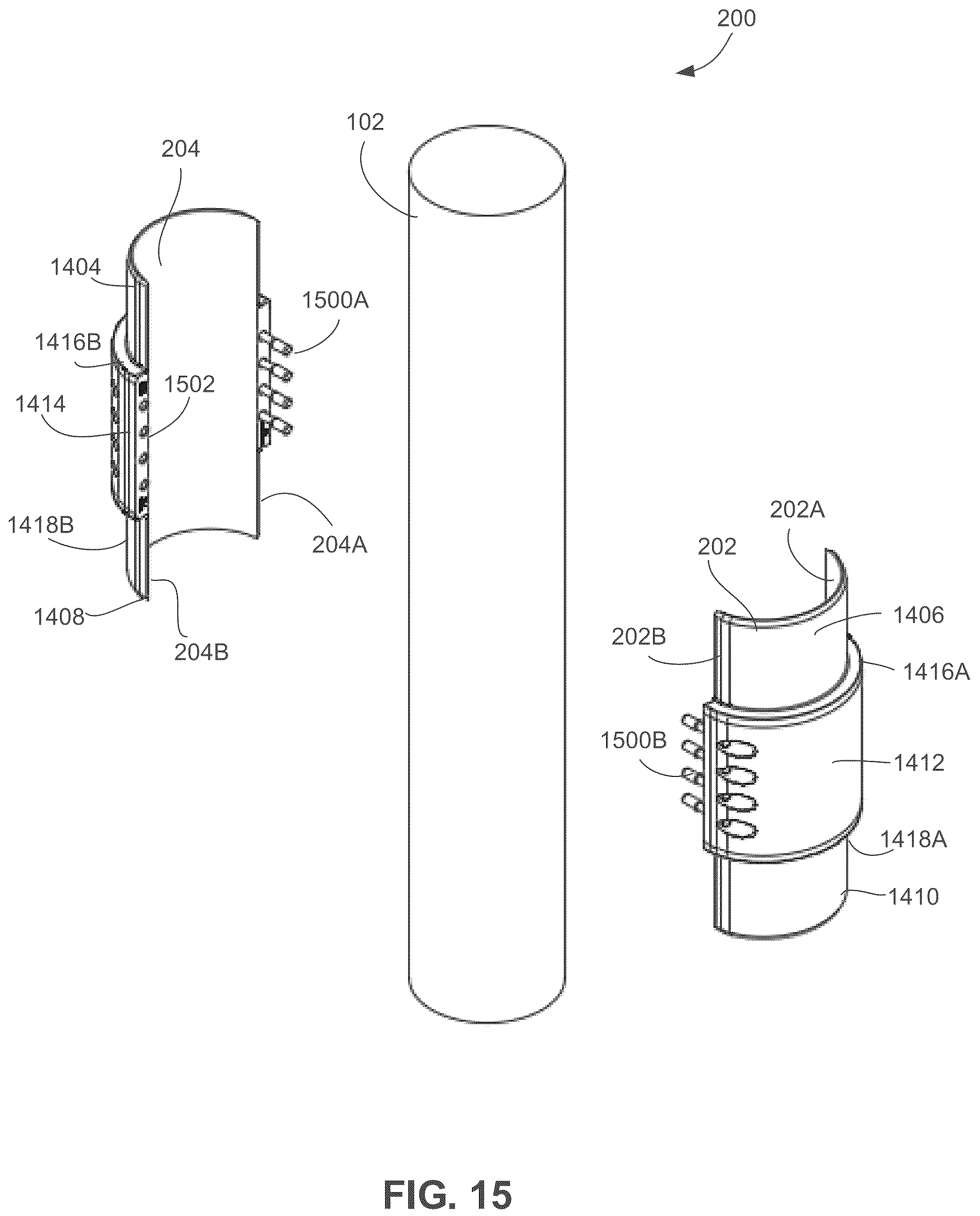 Patent US12129717 Figure 15 – Drill pipe torque reducer and method