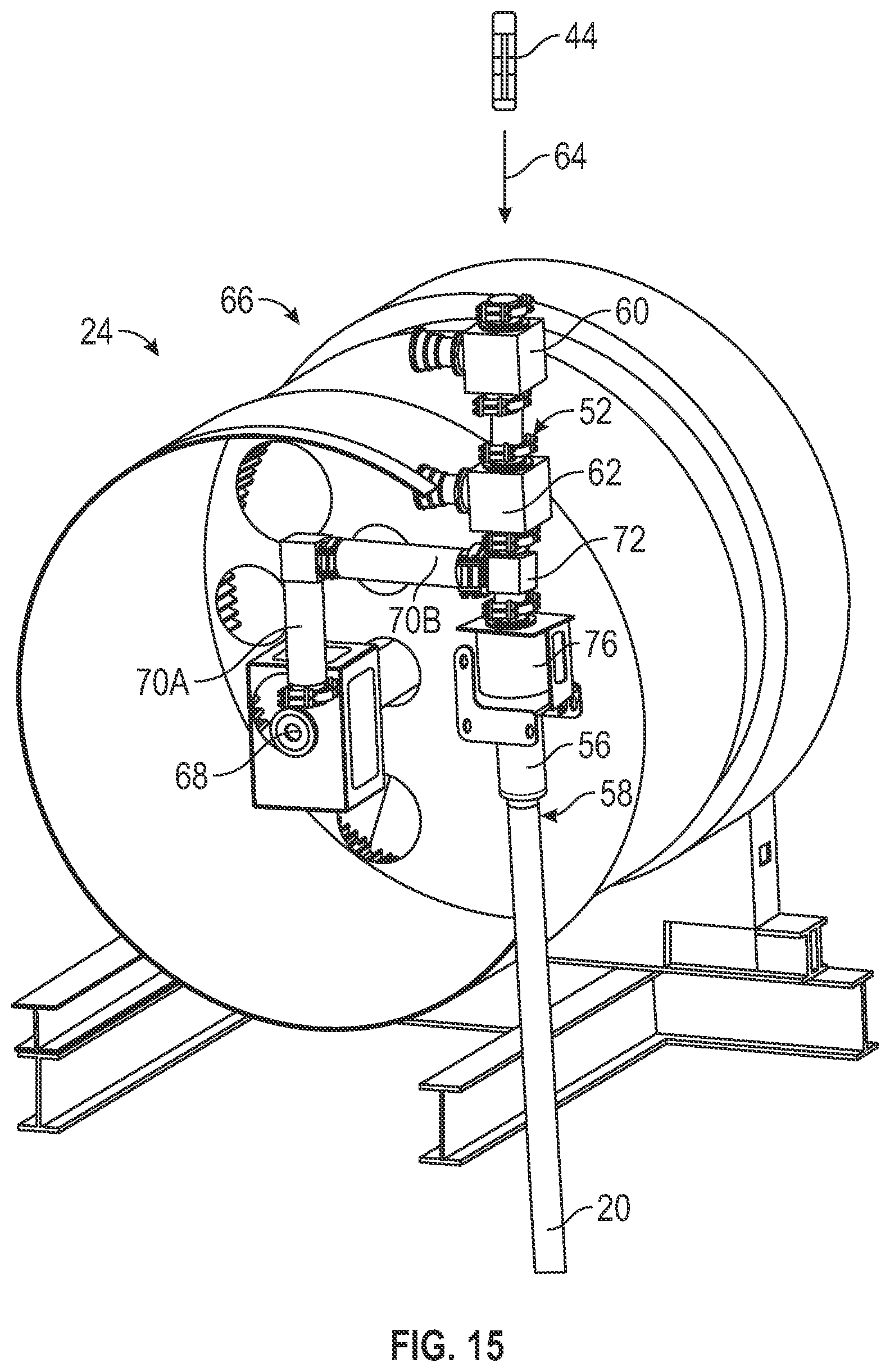 Patent US12129721 Figure 10 – Systems and methods using a compact powered subsea winch