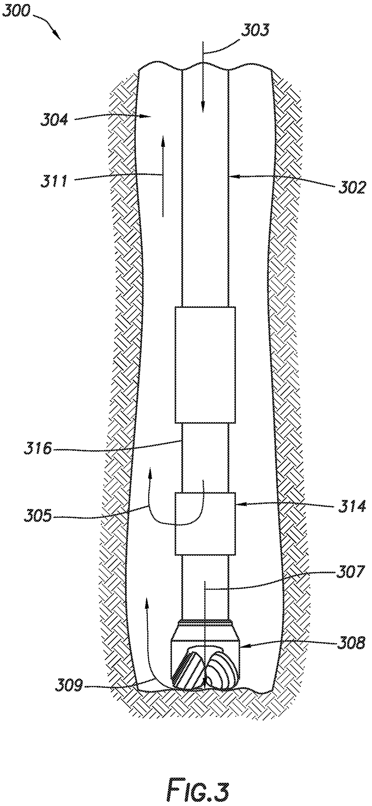 Patent US12129723 Figure 3 – Managing dielectric properties of pulsed power drilling fluids