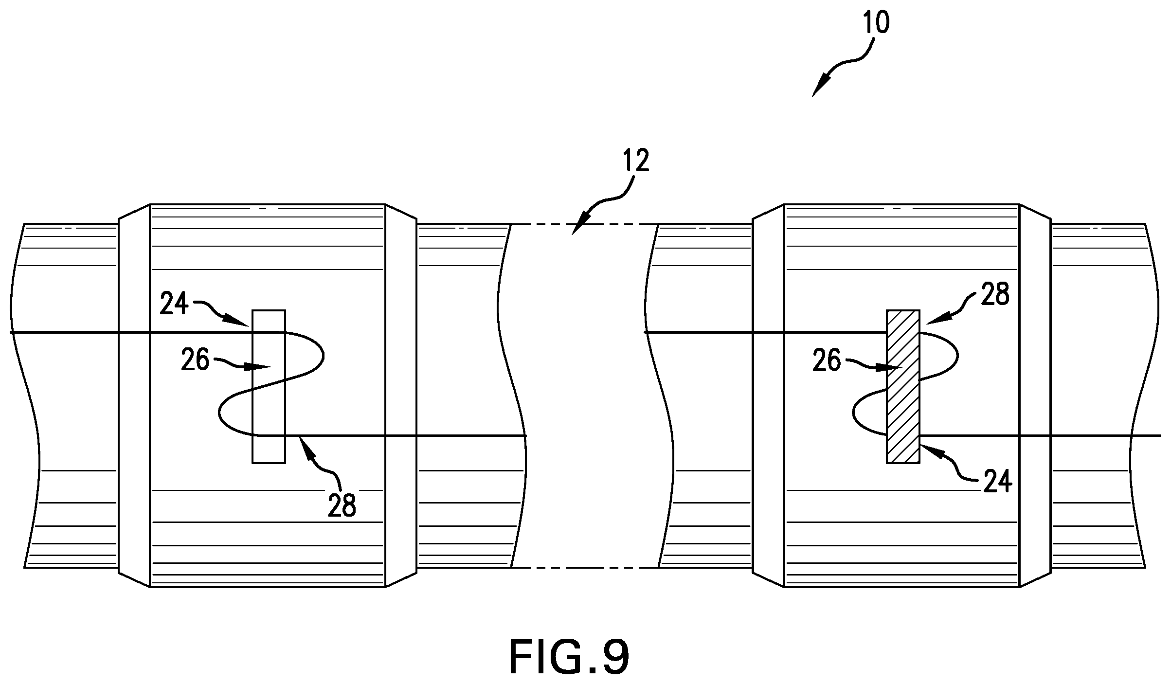 Patent US12129725 Figure 6 – Clamp for a control line, method, and system