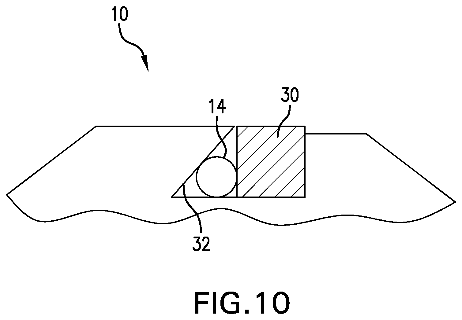 Patent US12129725 Figure 7 – Clamp for a control line, method, and system