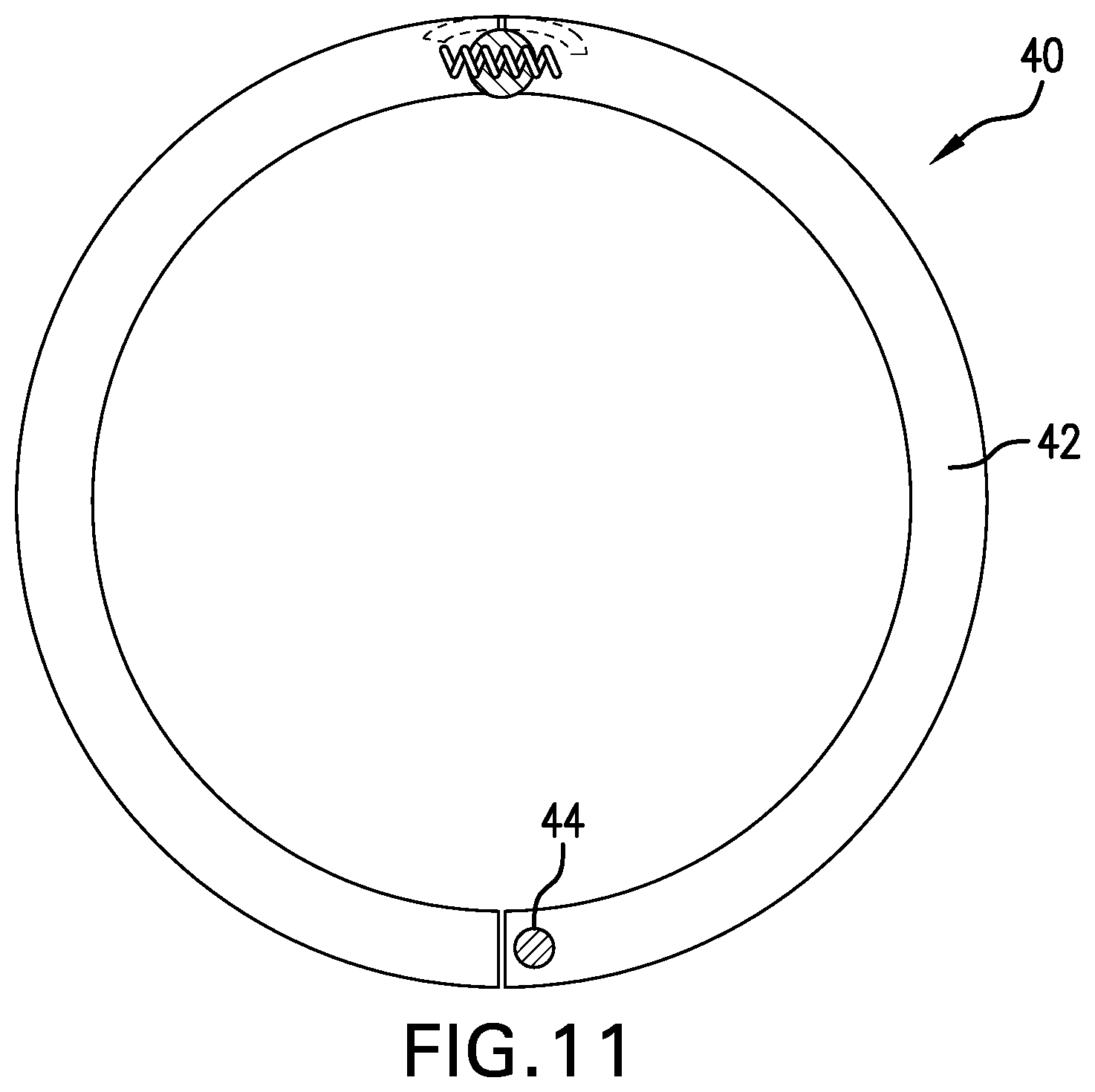 Patent US12129725 Figure 8 – Clamp for a control line, method, and system