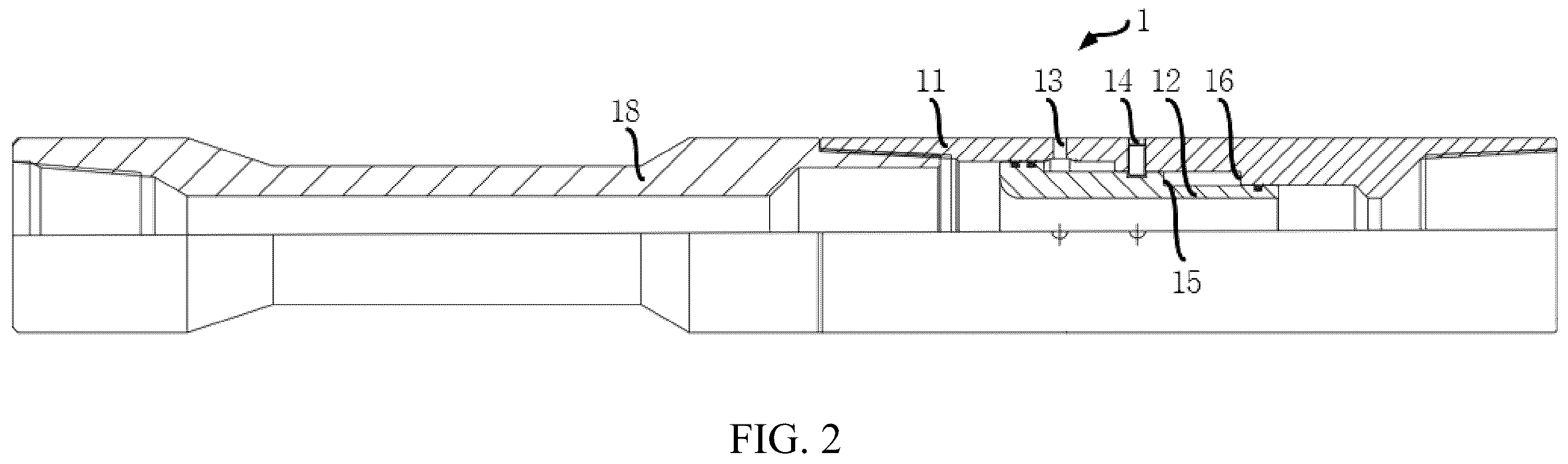 Patent US12129728 Figure 2 – Downhole blowout preventer and blowout prevention operation method
