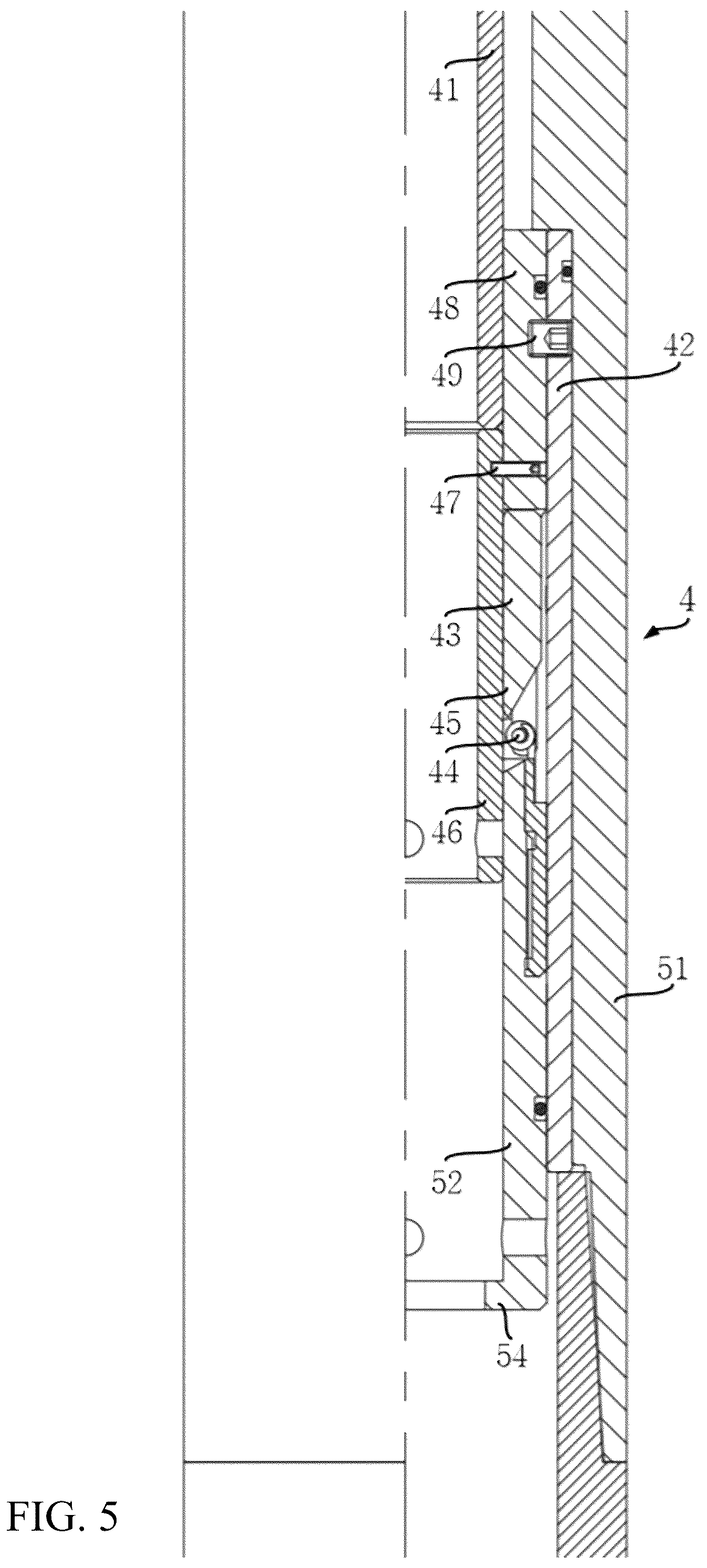 Patent US12129728 Figure 5 – Downhole blowout preventer and blowout prevention operation method