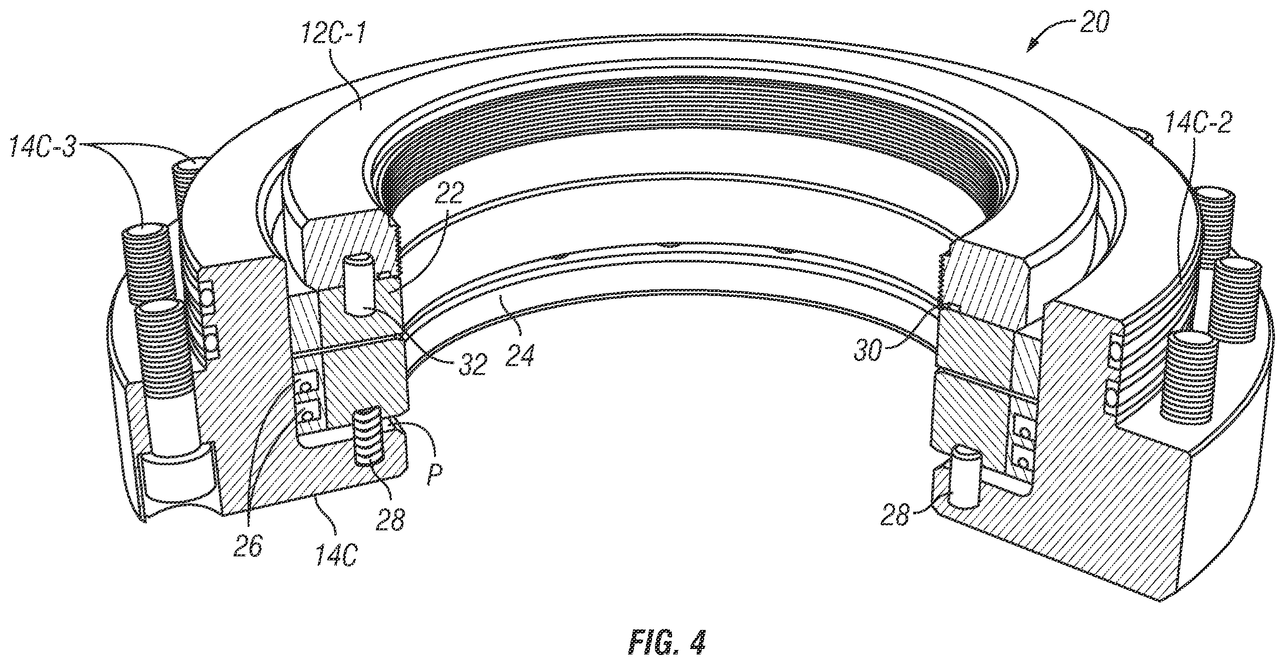 Patent US12129732 Figure 4 – Rotating control device having improved seal