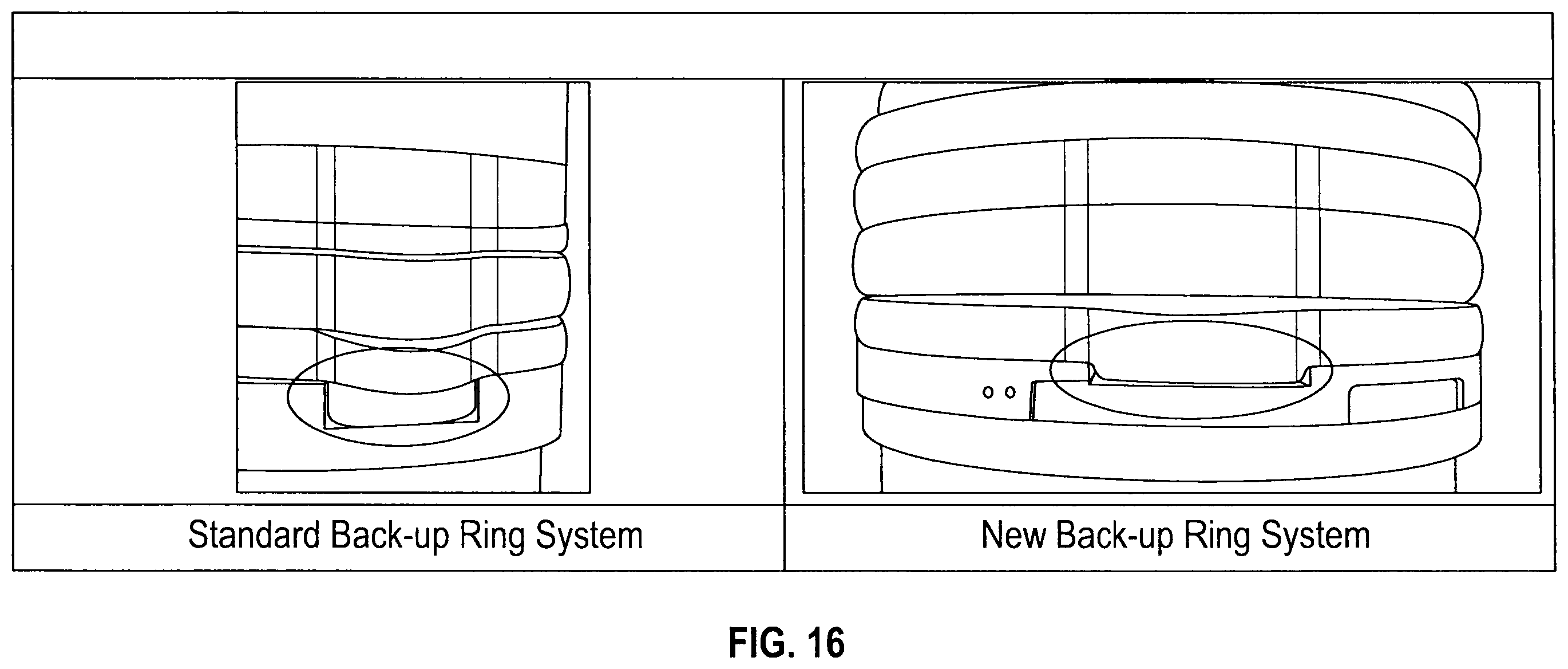 Patent US12129734 Figure 10 – Back-up ring system for elastomeric sealing elements