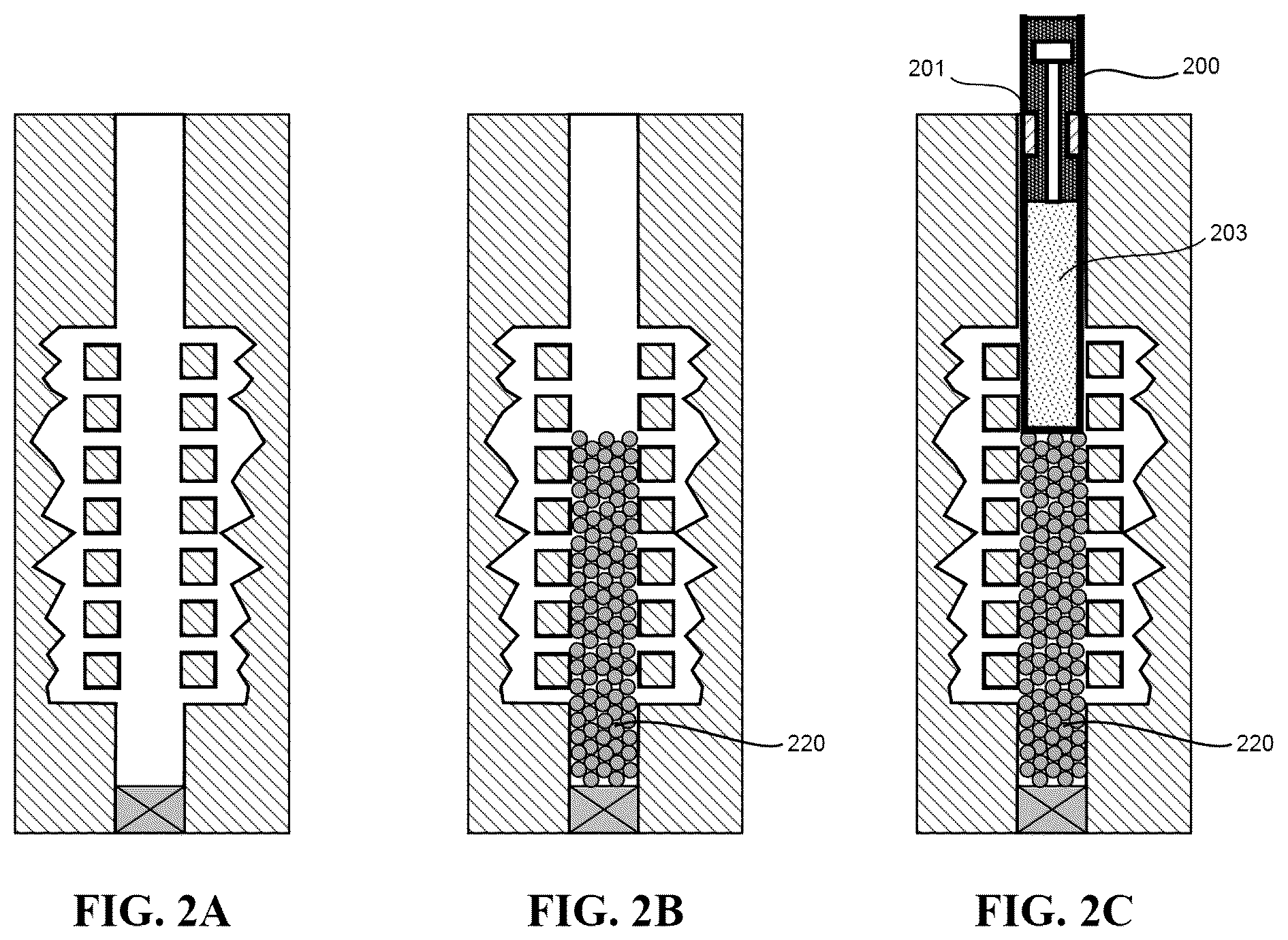 Patent US12129735 Figure 2 – Tool for metal plugging or sealing of casing
