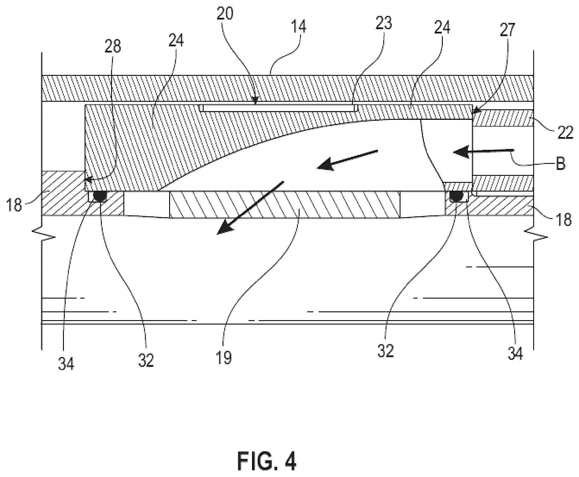 Patent US12129742 Figure 4 – System and method for securing a flow control device against a pipe