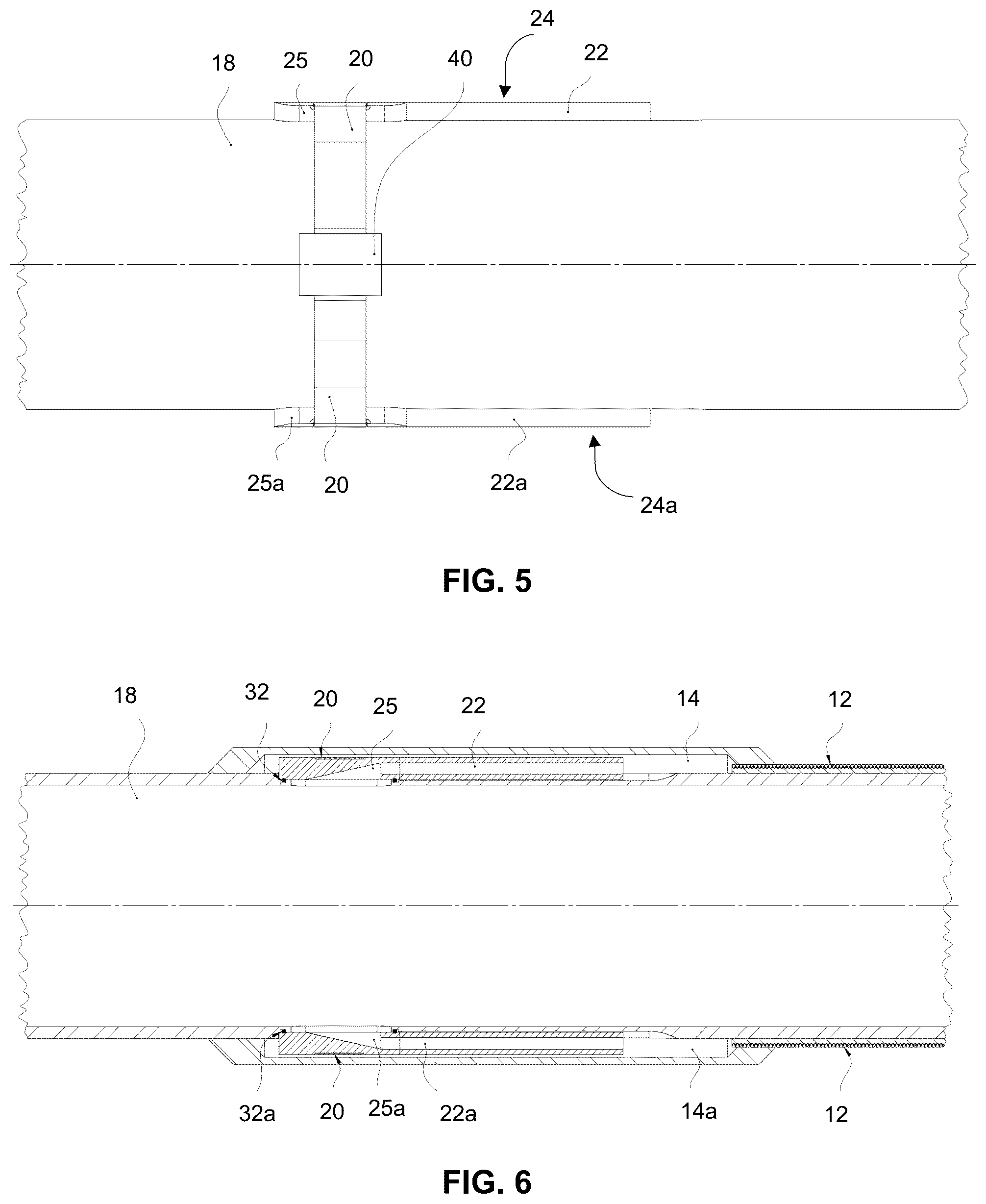 Patent US12129742 Figure 5 – System and method for securing a flow control device against a pipe