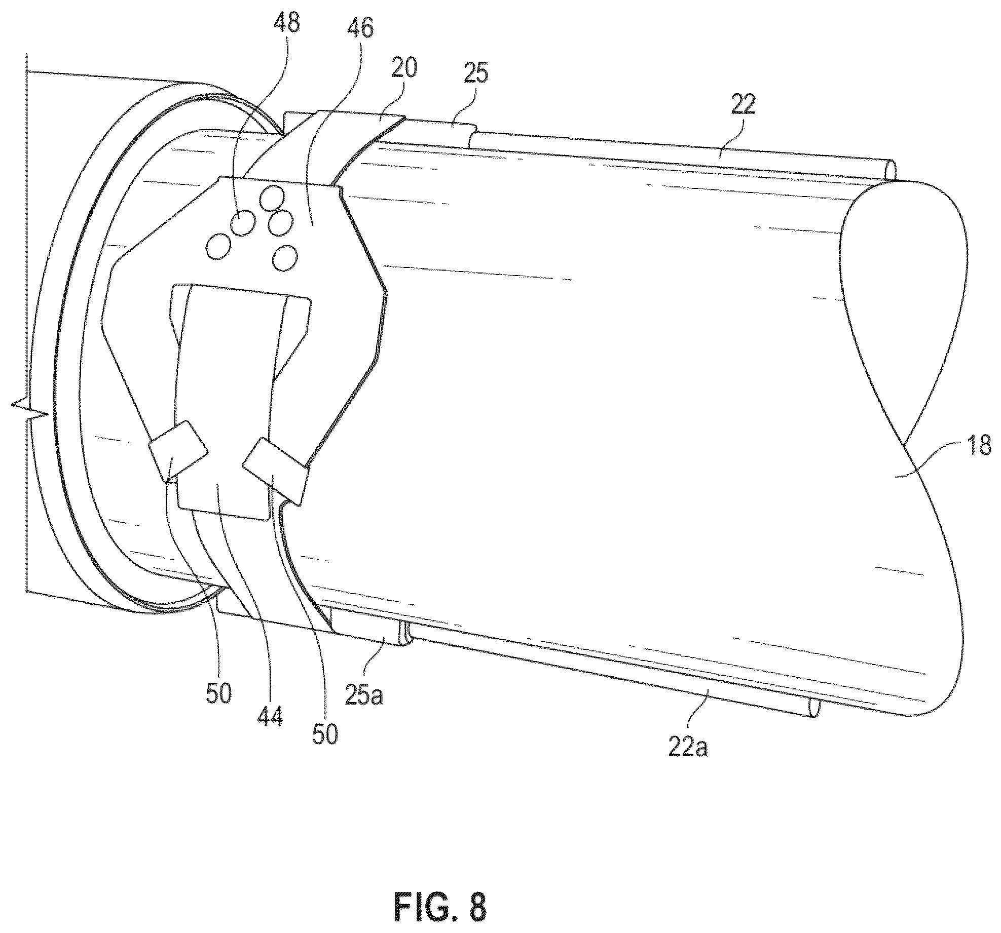 Patent US12129742 Figure 7 – System and method for securing a flow control device against a pipe