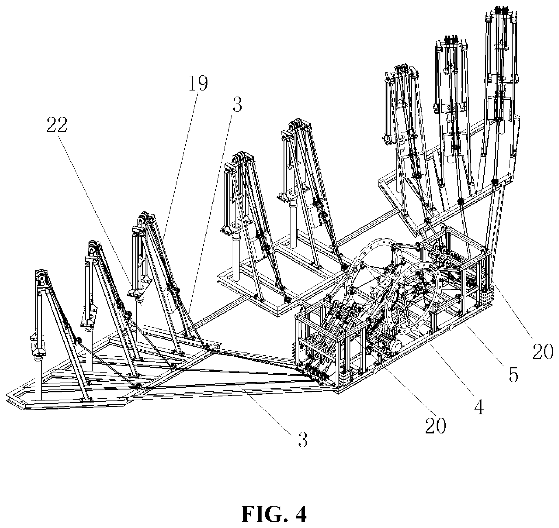 Patent US12129746 Figure 4 – Multi-phase controlled multi-well pumping unit