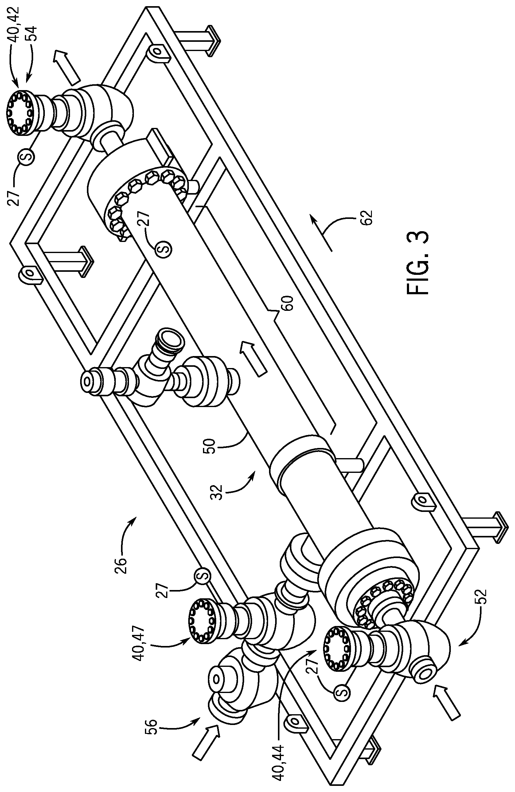 Patent US12129750 Figure 3 – Apparatus and method of disbursing materials into a wellbore