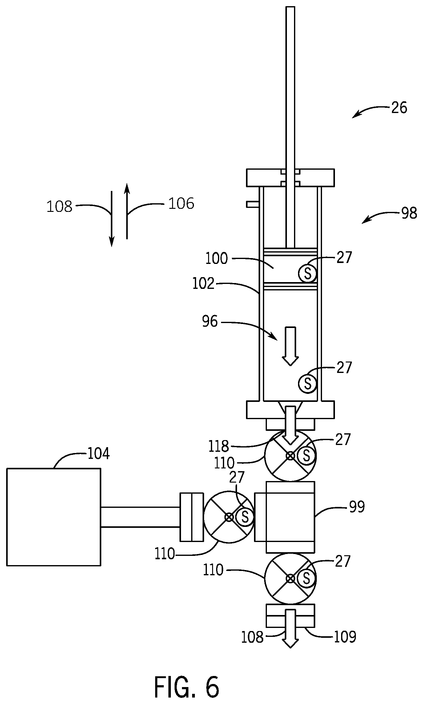 Patent US12129750 Figure 6 – Apparatus and method of disbursing materials into a wellbore