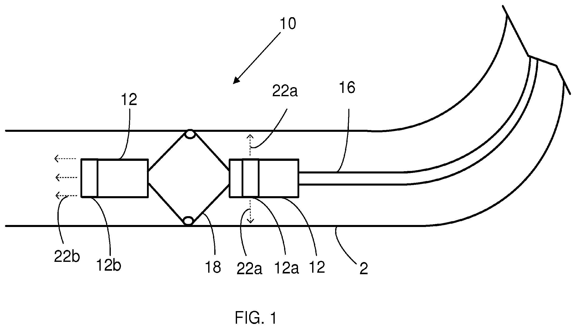 Patent US12129753 Figure 1 – Device and method to image flow in oil and gas wells using phased array doppler ultrasound