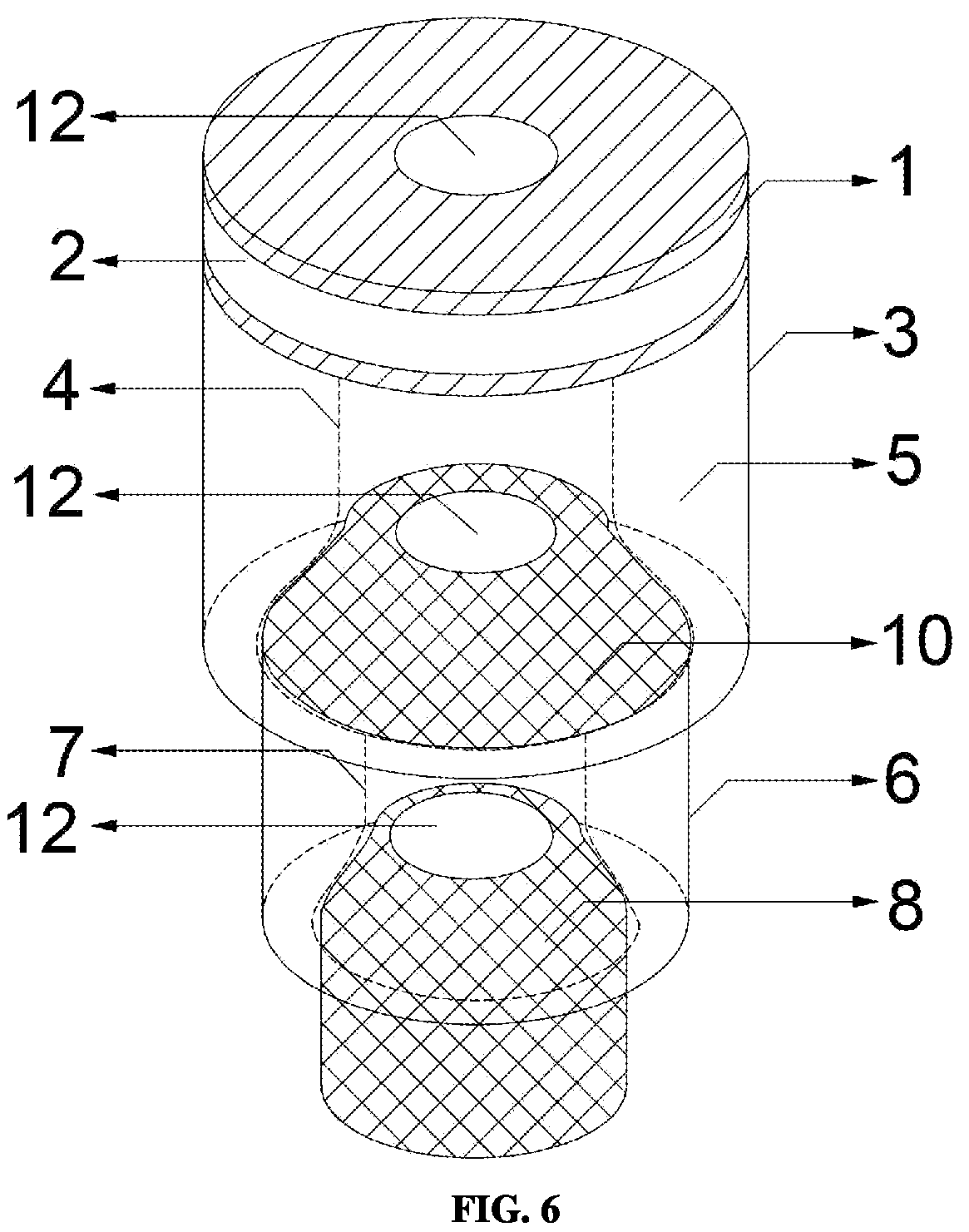 Patent US12129760 Figure 5 – Multi-stage pressure yielding and anti-impact device for anchoring support
