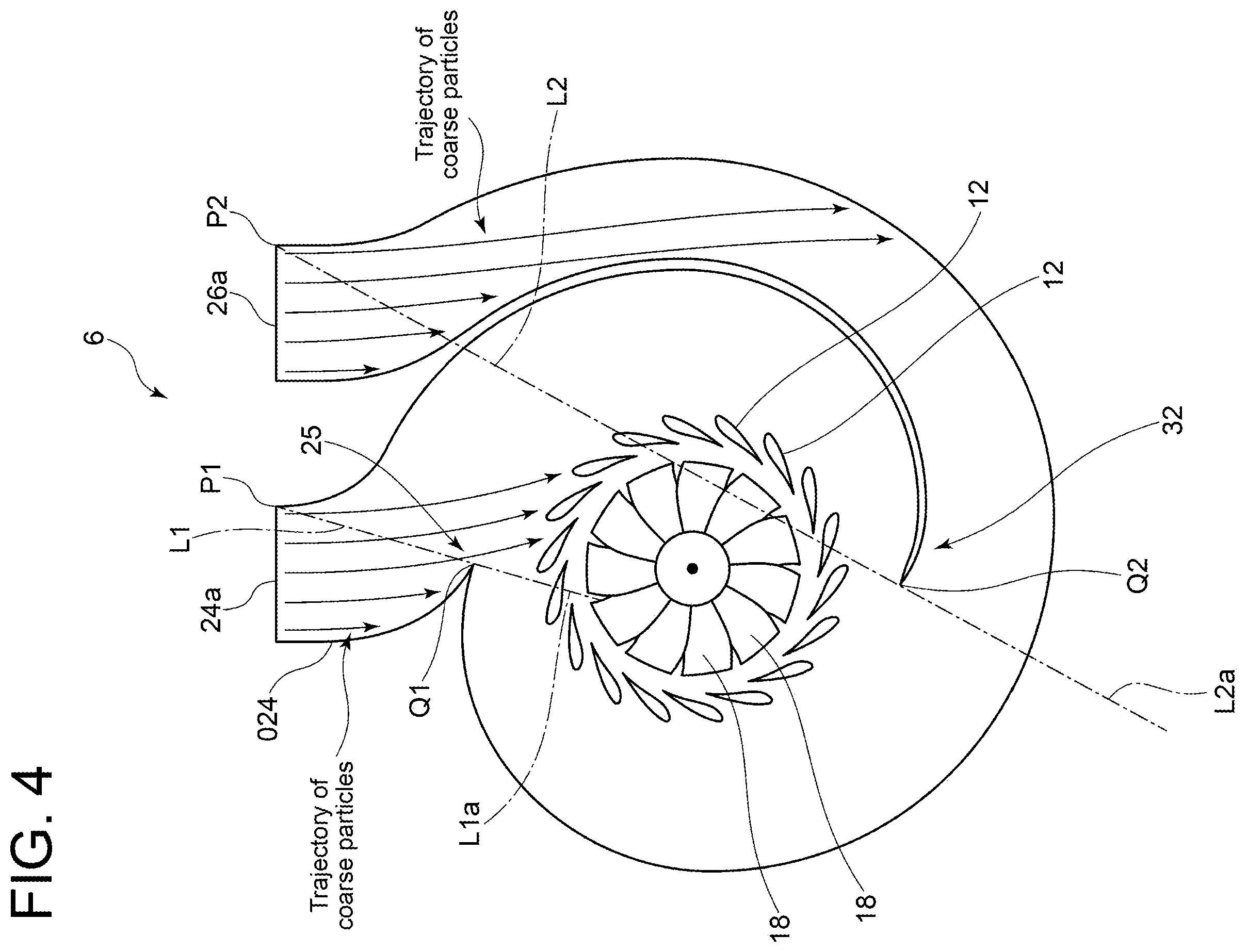 Patent US12129764 Figure 4 – Turbocharger gas casing and turbocharger