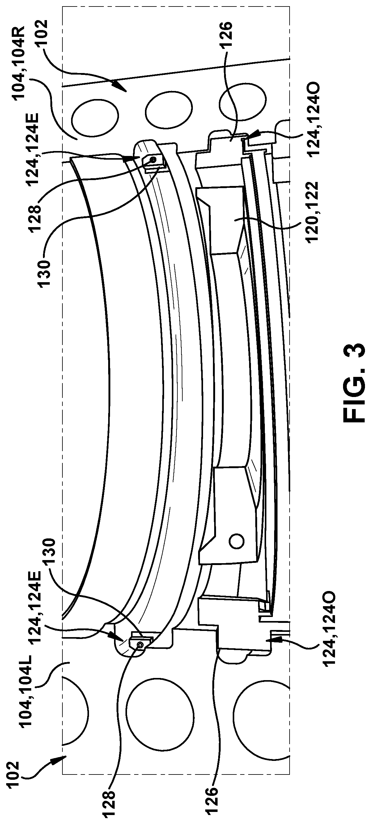 Patent US12129765 Figure 3 – Method and system for component alignment in turbine casing and related turbine casing